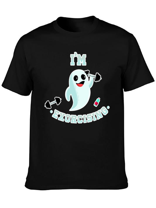 Im Exorcising Funny Ghost Gym T-Shirt