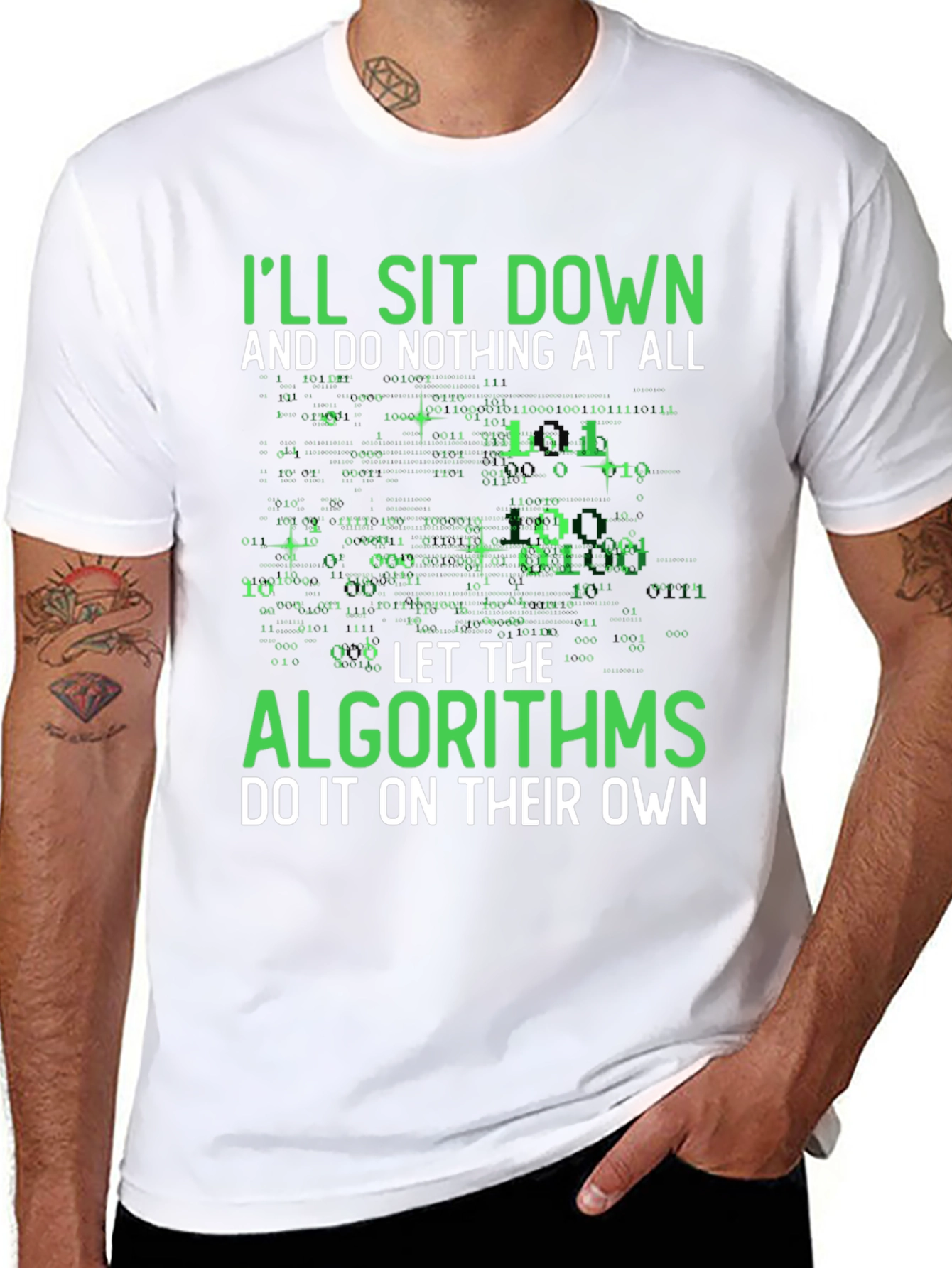 Algorithms T-Shirt - Let Tech Do It