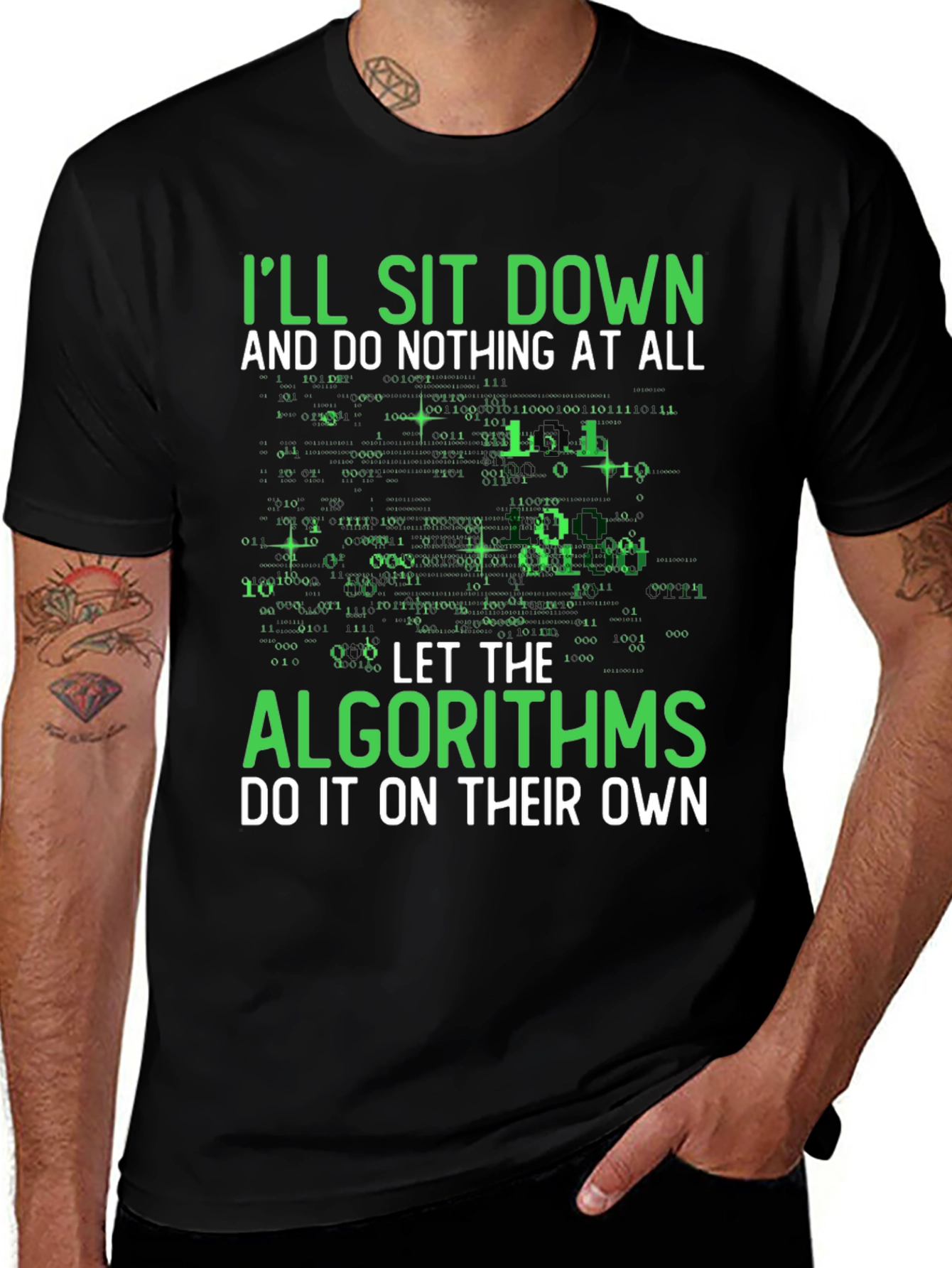 Algorithms T-Shirt - Let Tech Do It