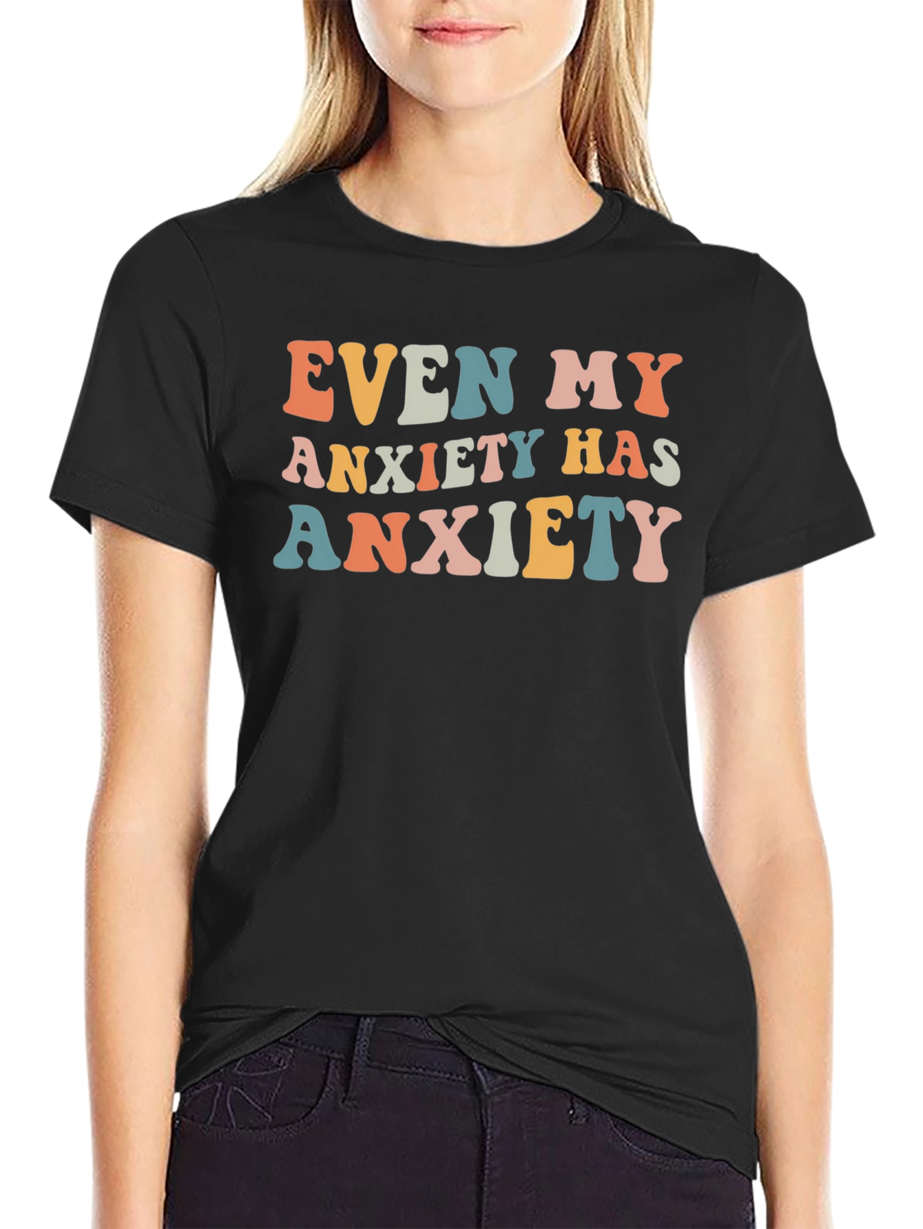 Anxiety T-Shirt: Funny Graphic Tee