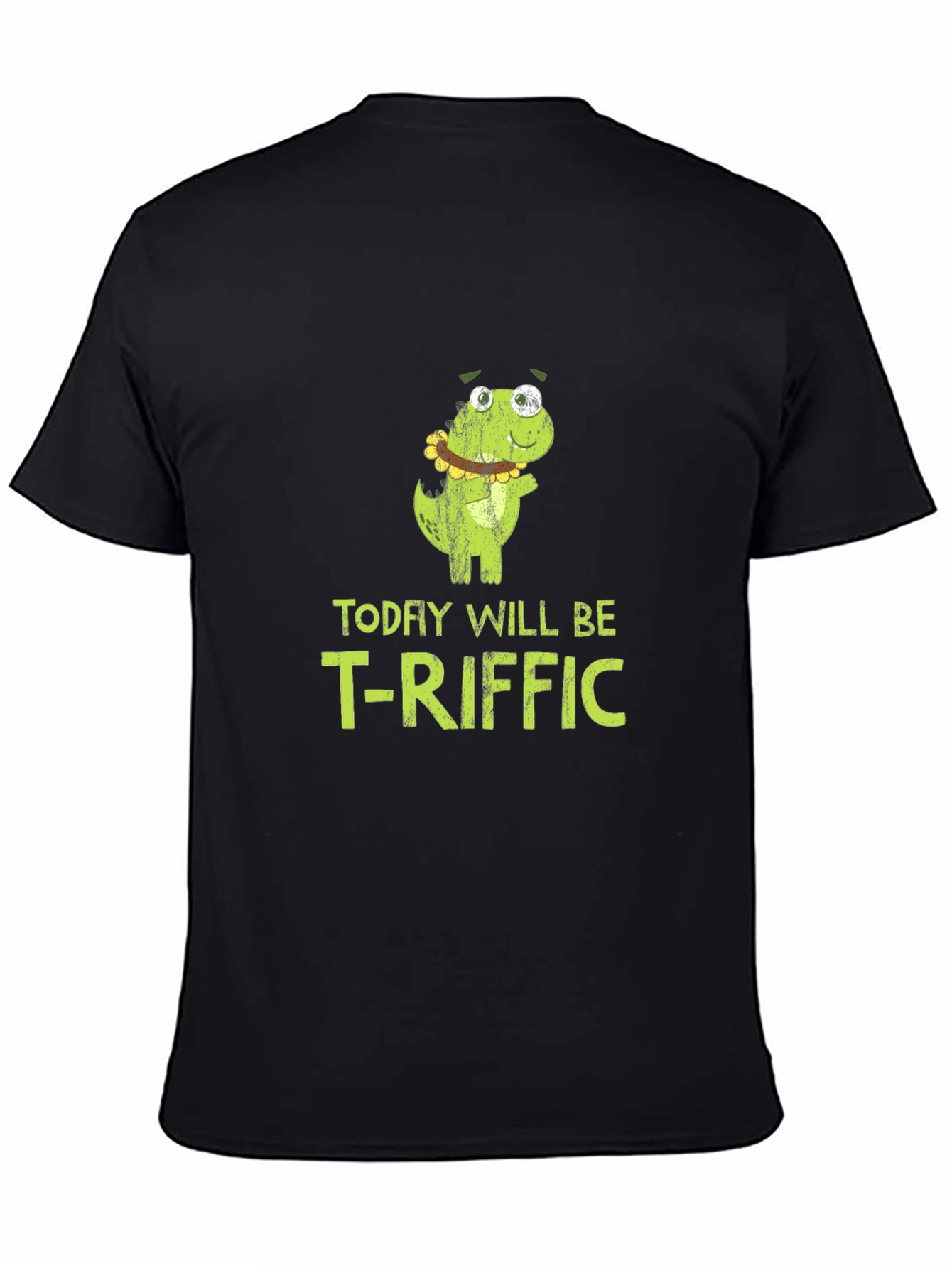 Funny T-Riffic Dinosaur Graphic Mens T-Shirt