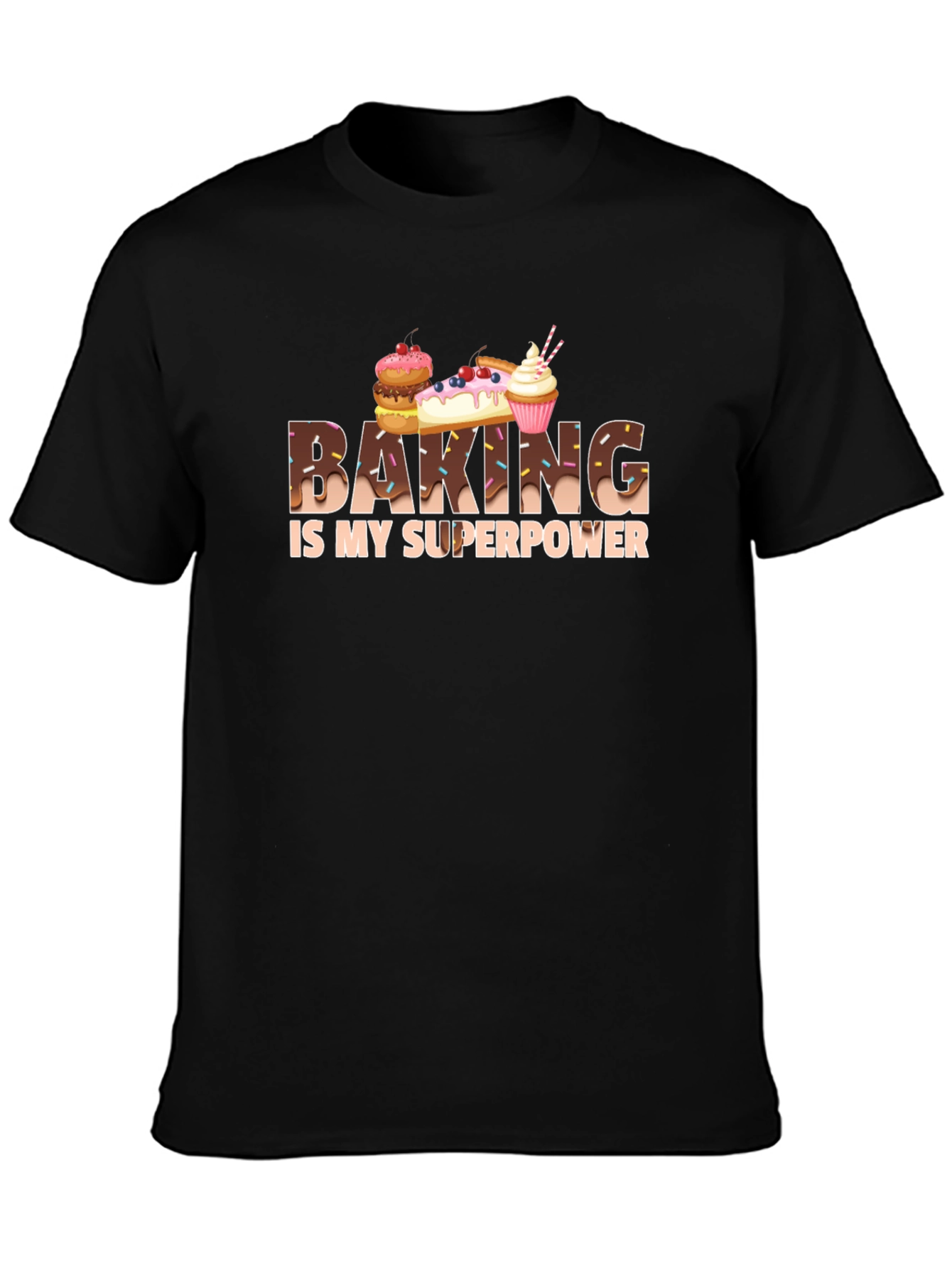 Baking Is My Superpower Graphic Tee