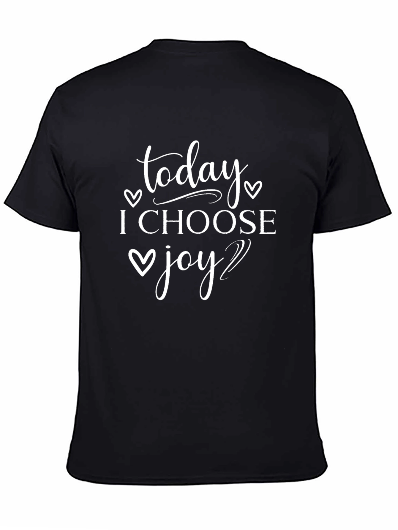 Today I Choose Joy Graphic Tee - Positive Vibes