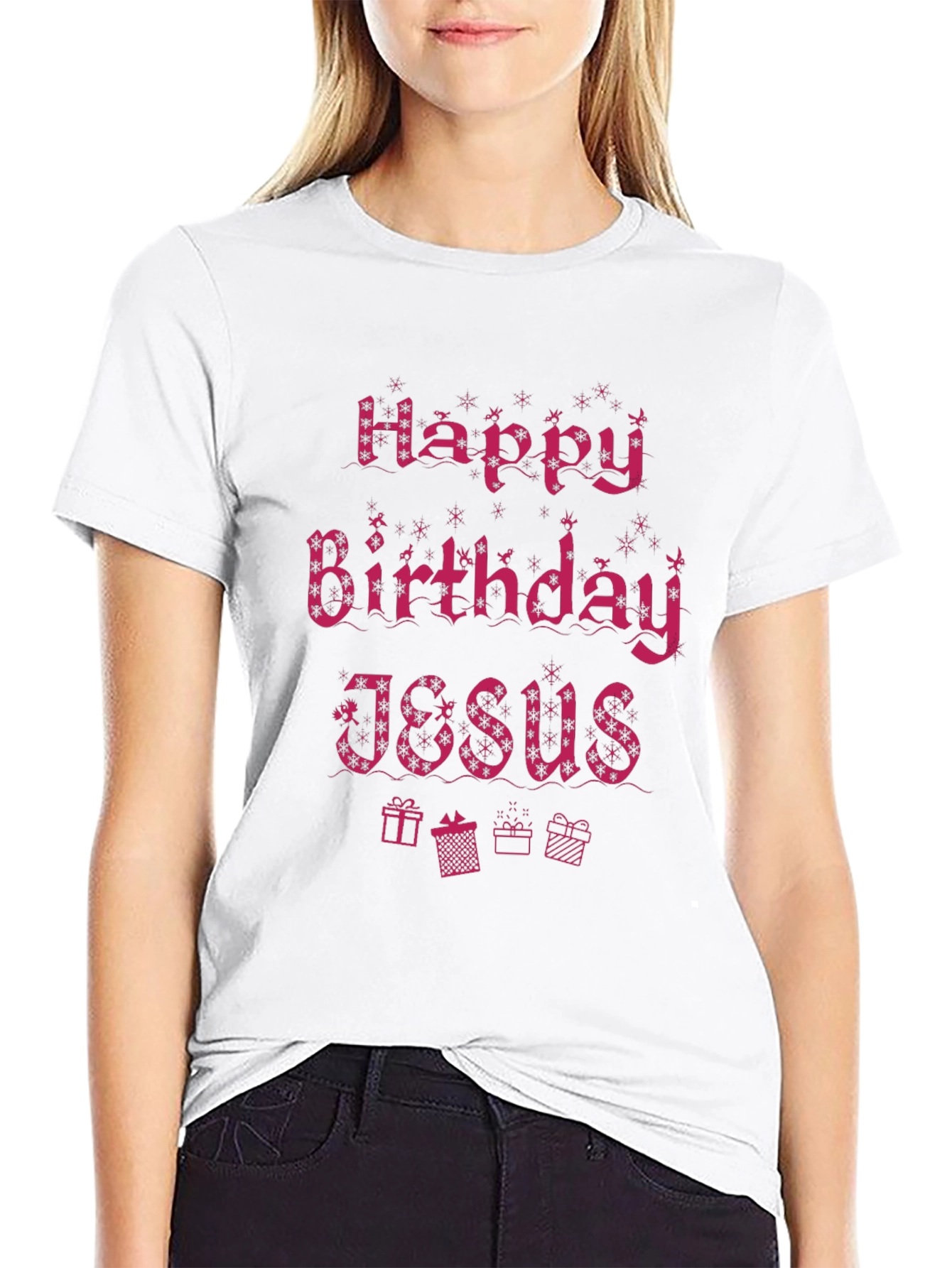 Happy Birthday Jesus Graphic Tee