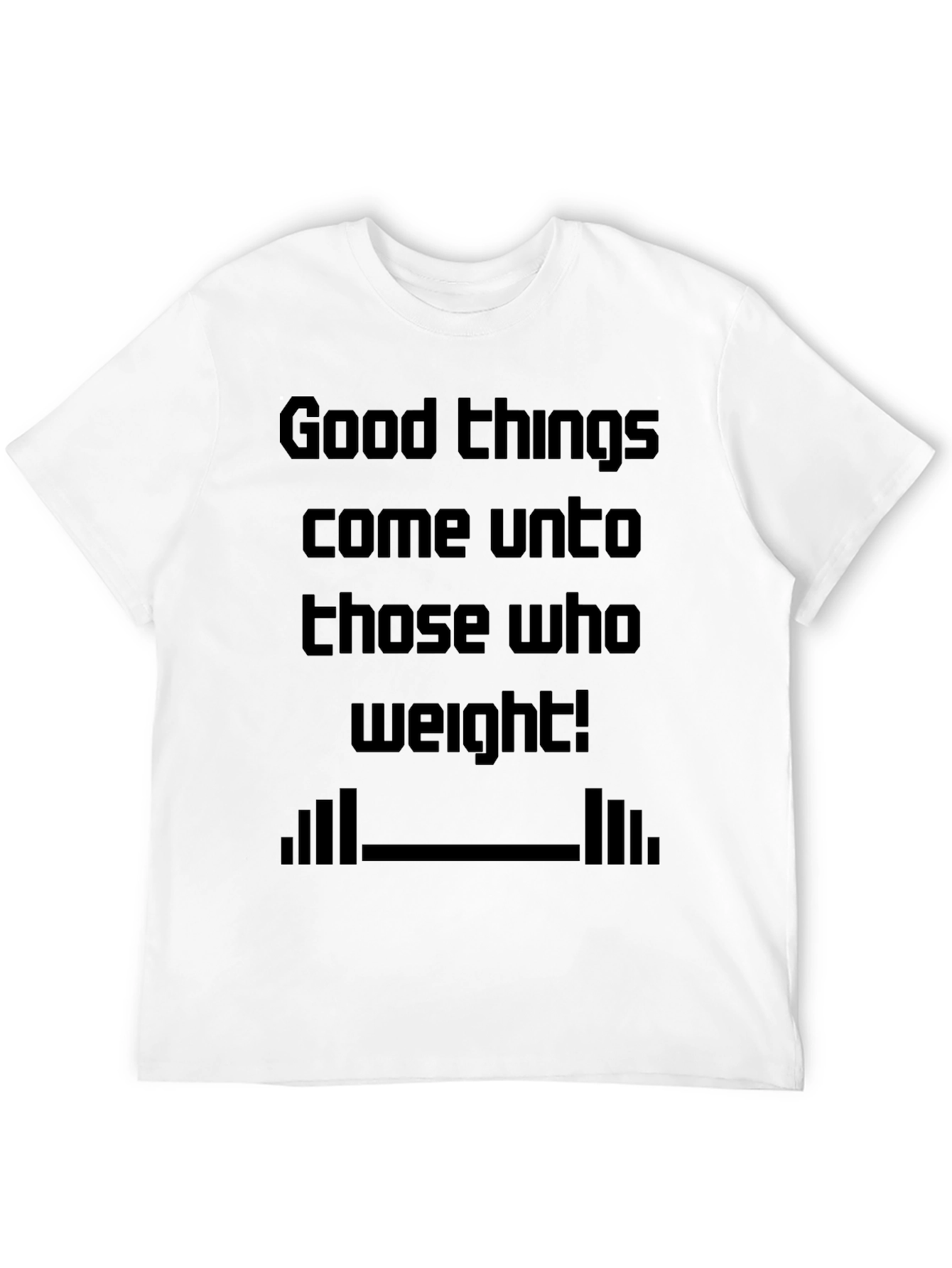Good Things Weight Lifting Black T-Shirt