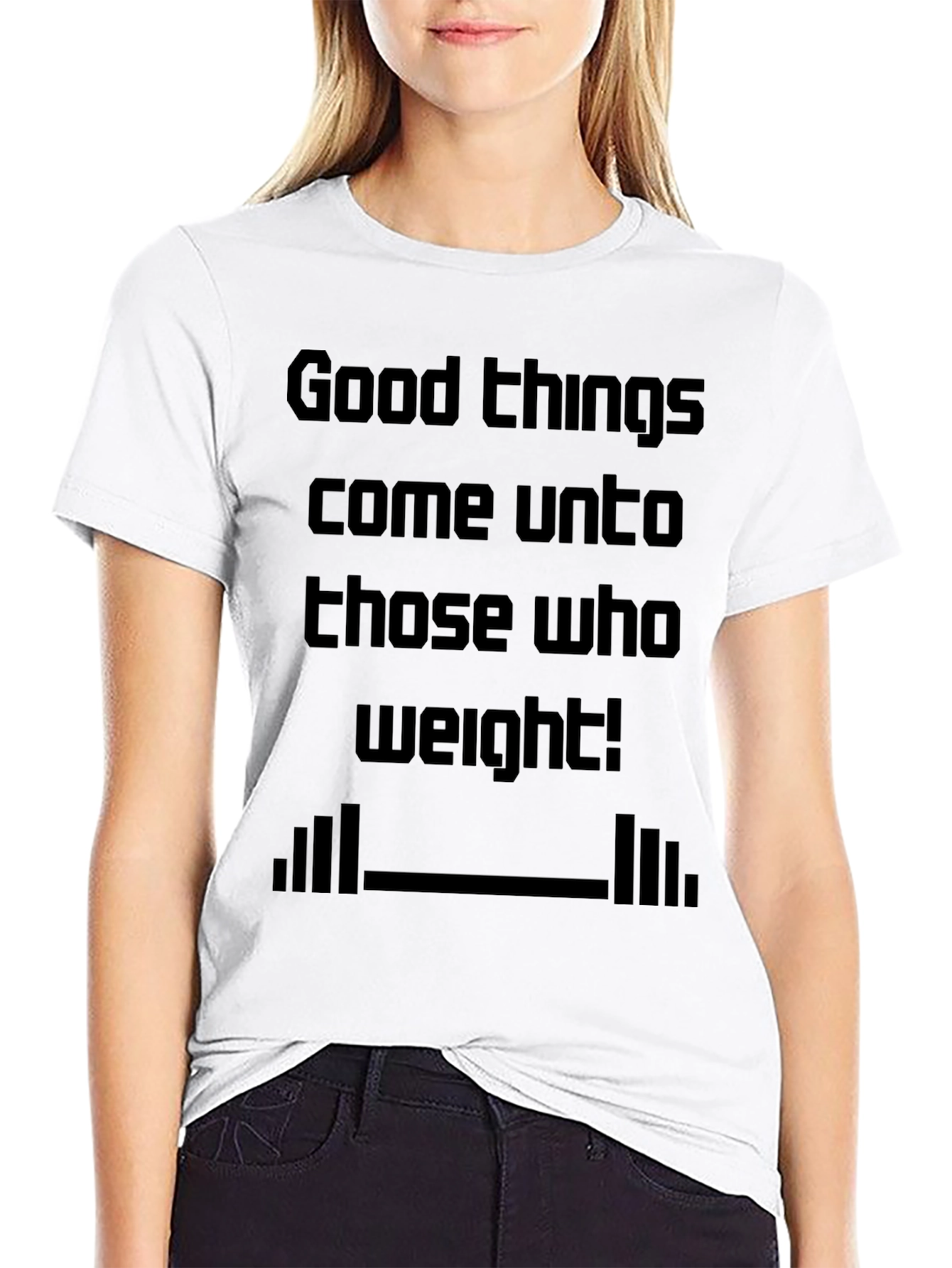 Good Things Weight Lifting Black T-Shirt