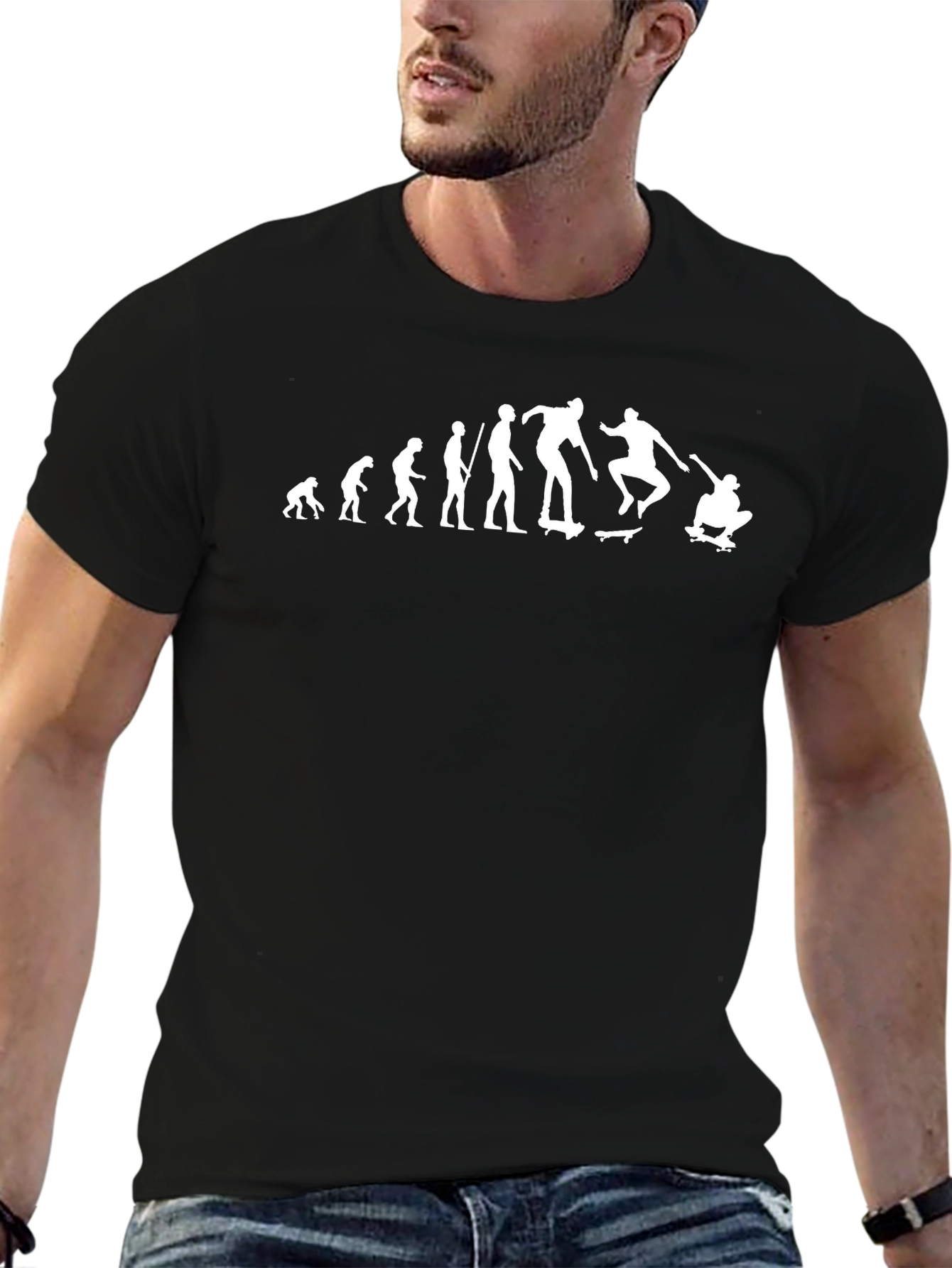 Evolution of Skateboarding T-Shirt
