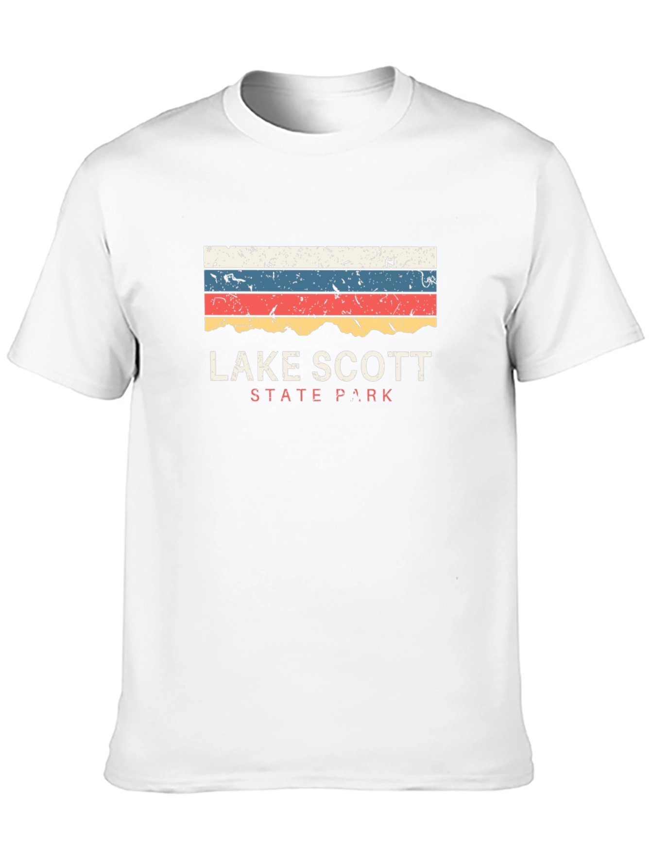 Lake Scott State Park T-Shirt - Retro Graphic Tee