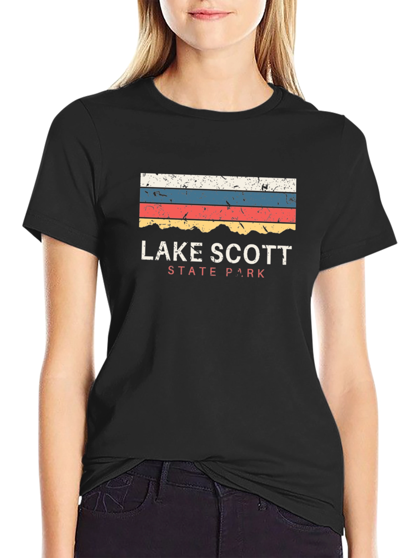 Lake Scott State Park T-Shirt - Retro Graphic Tee