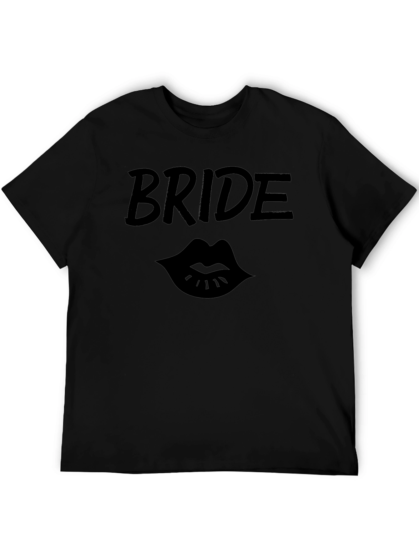 Bride Lips Graphic Tee - Bachelorette Party Shirt