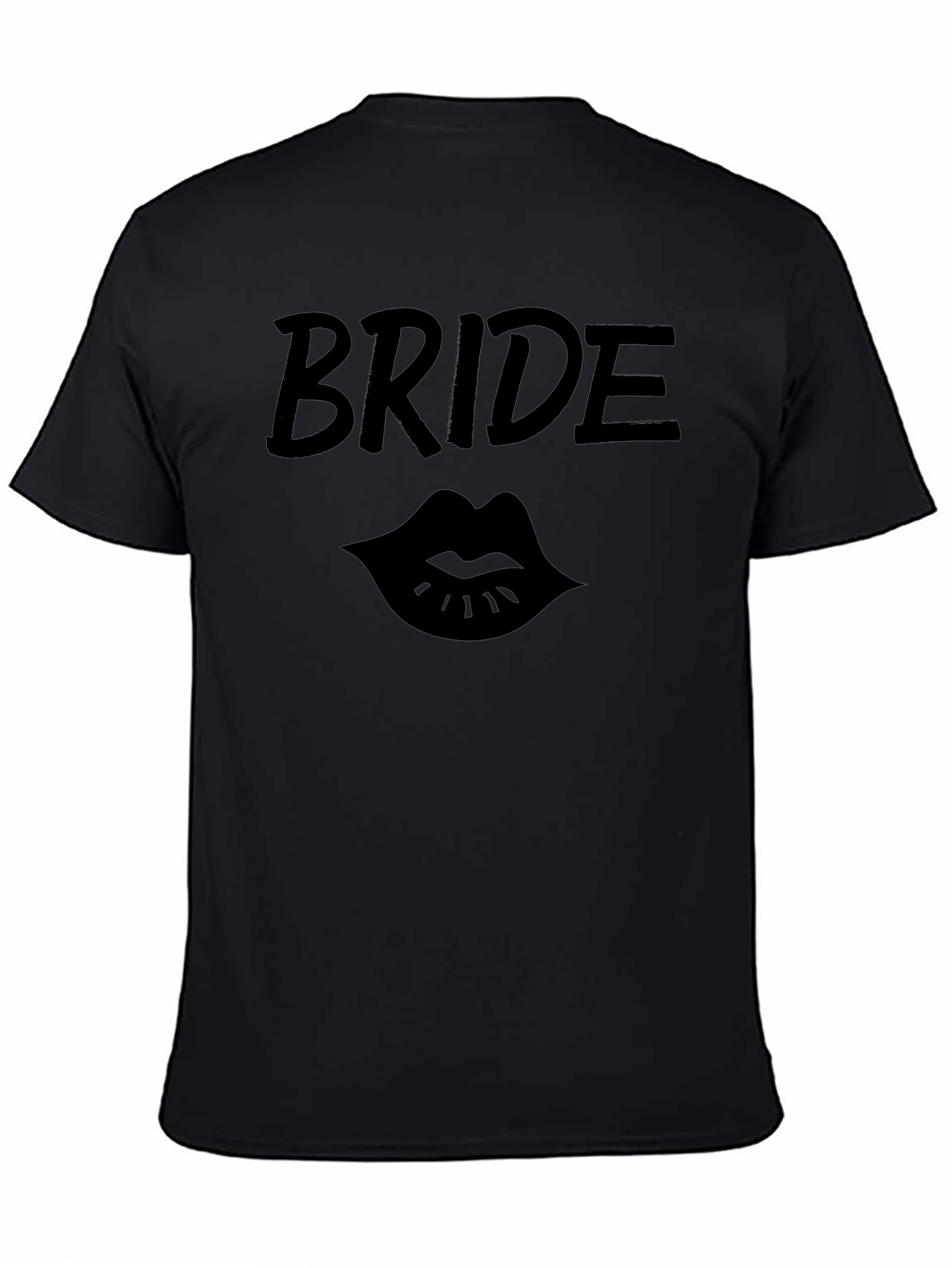 Bride Lips Graphic Tee - Bachelorette Party Shirt