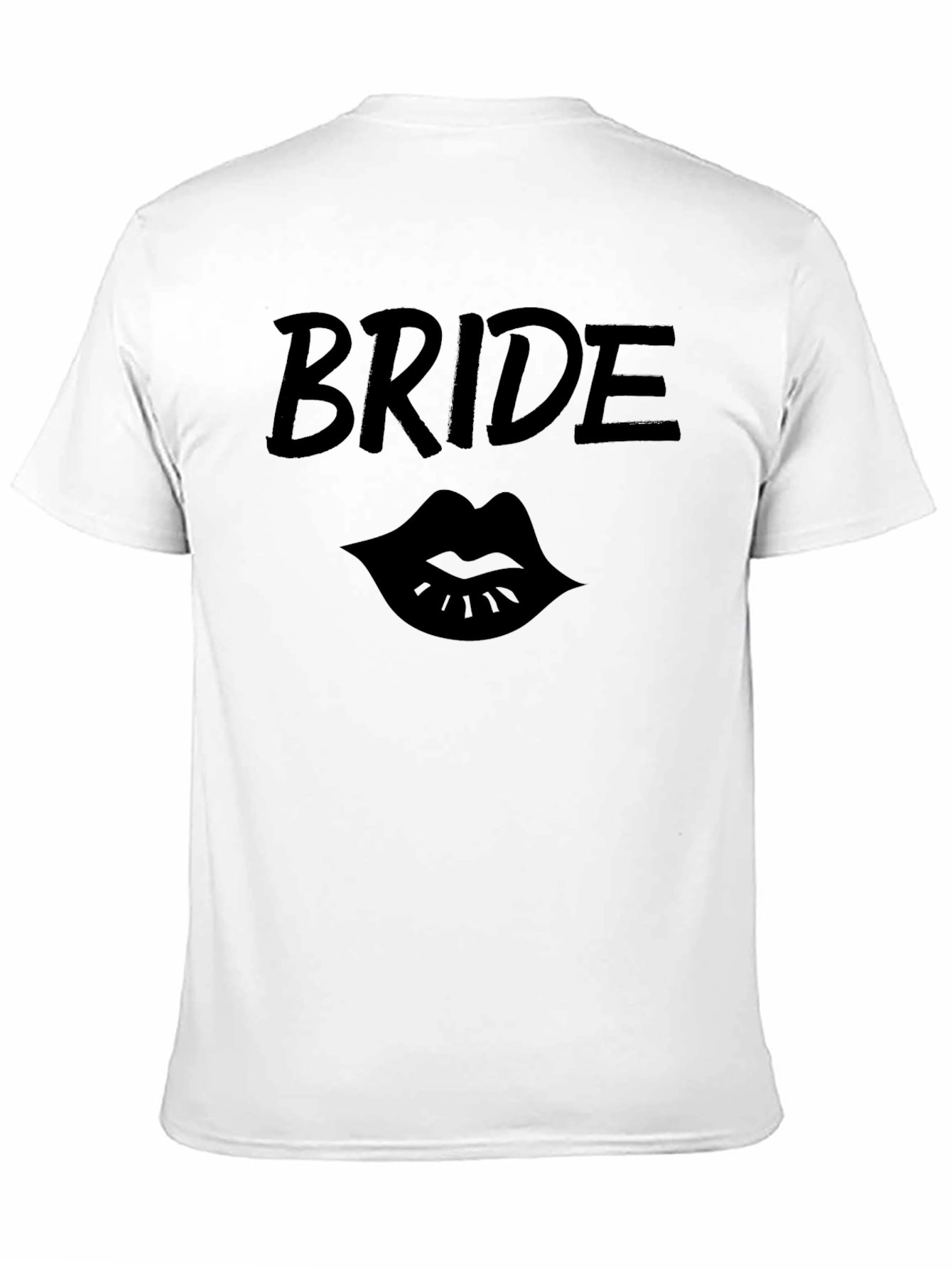 Bride Lips Graphic Tee - Bachelorette Party Shirt