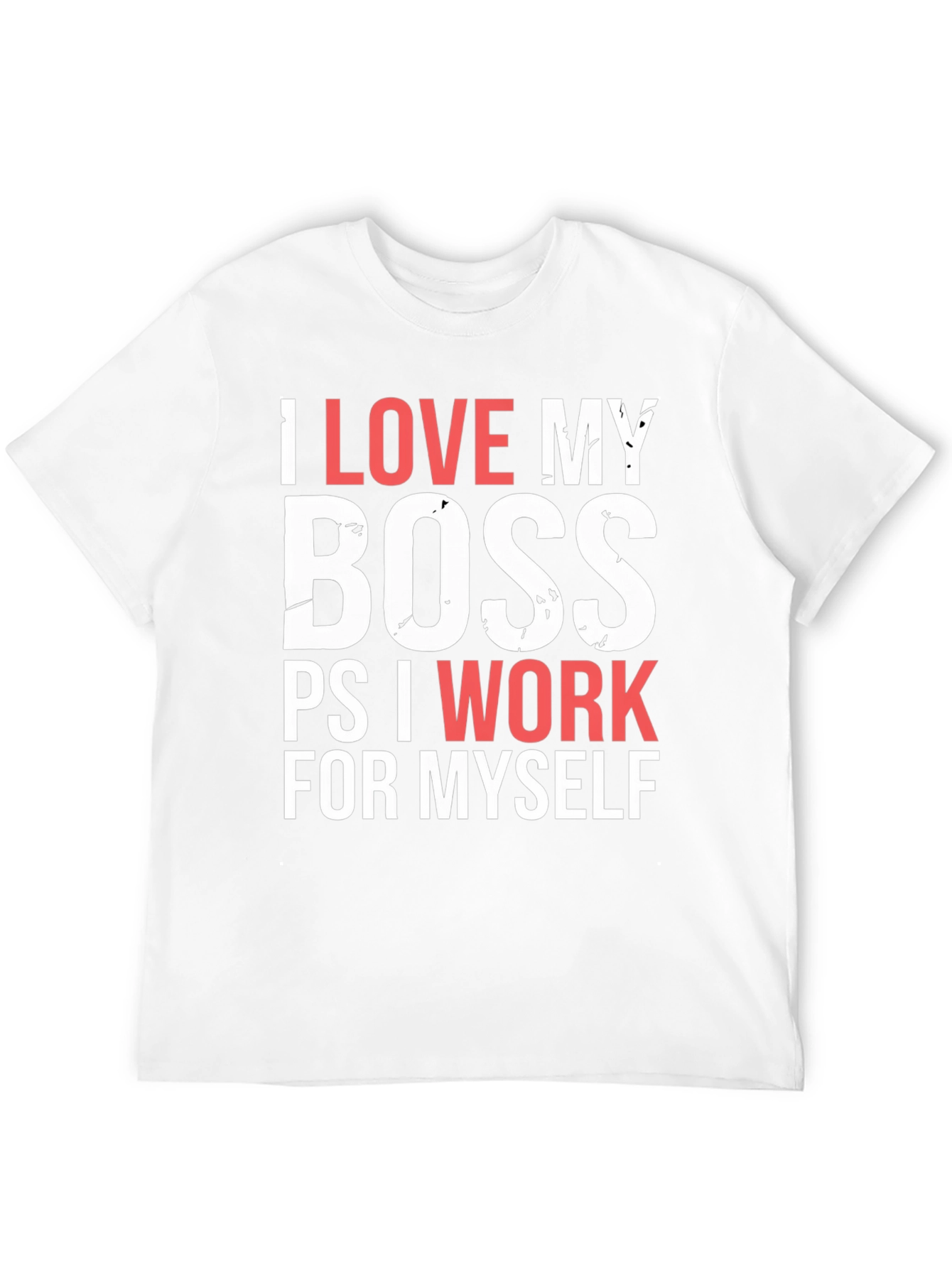 Funny I Love My Boss T-Shirt
