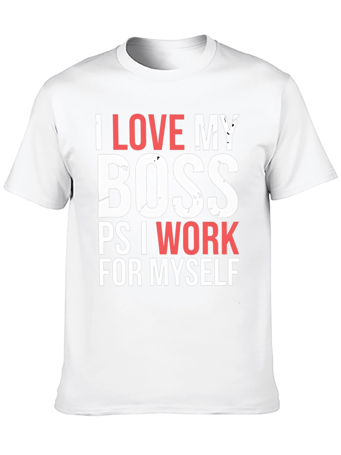 Funny I Love My Boss T-Shirt