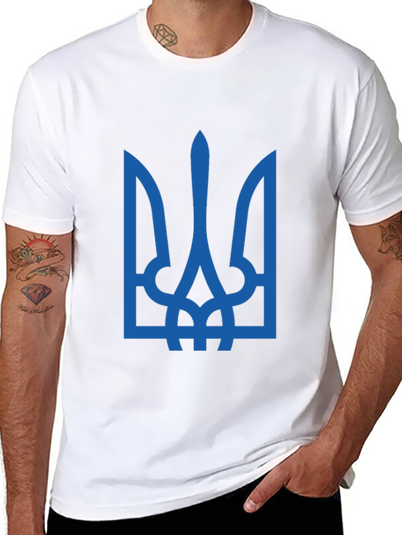 Ukraine Trident Graphic T-Shirt