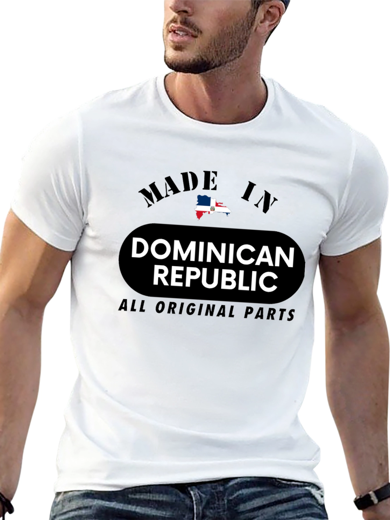 Dominican Republic Made T-Shirt - All Original Parts