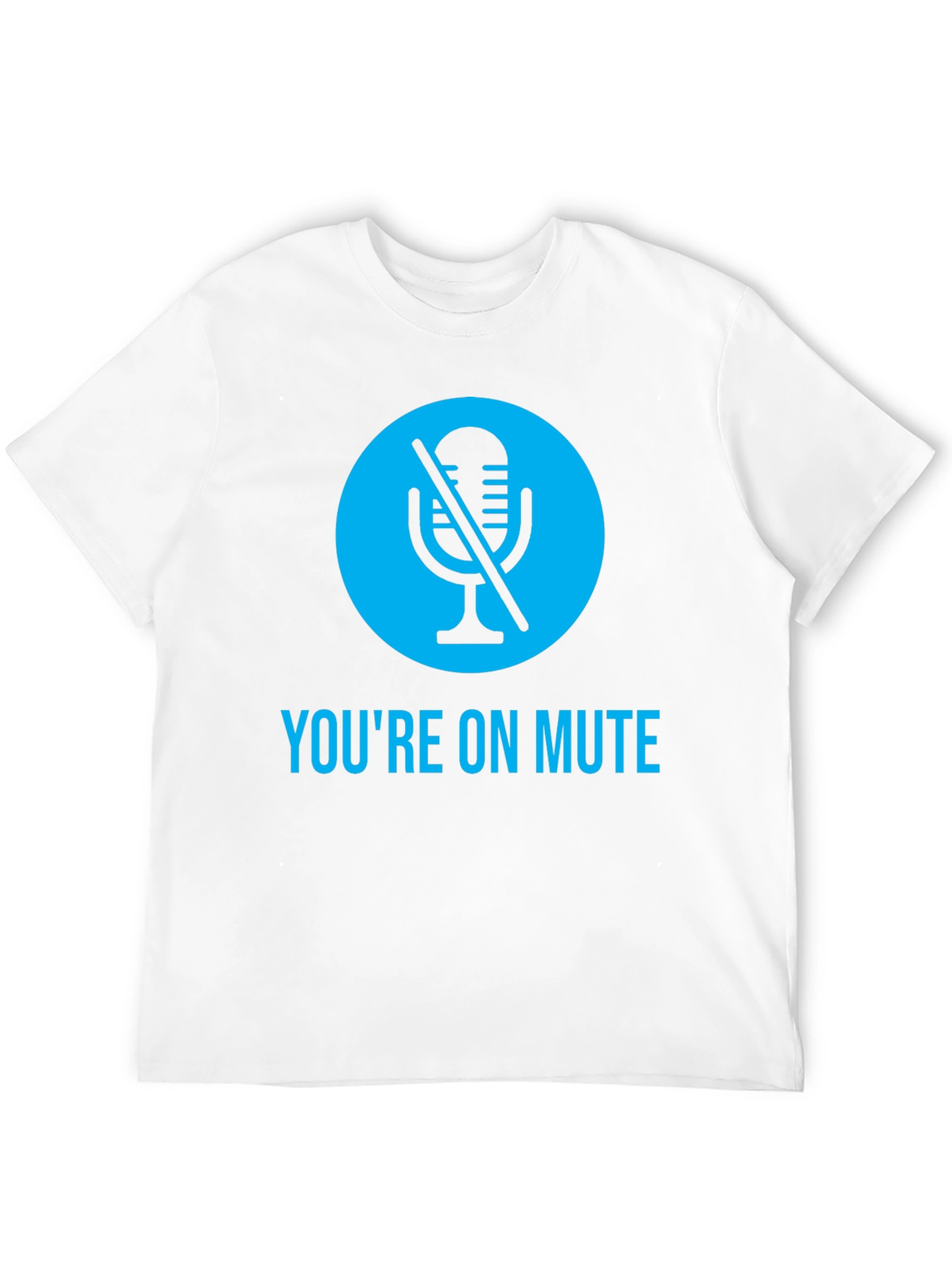 Youre On Mute Black Graphic Tee