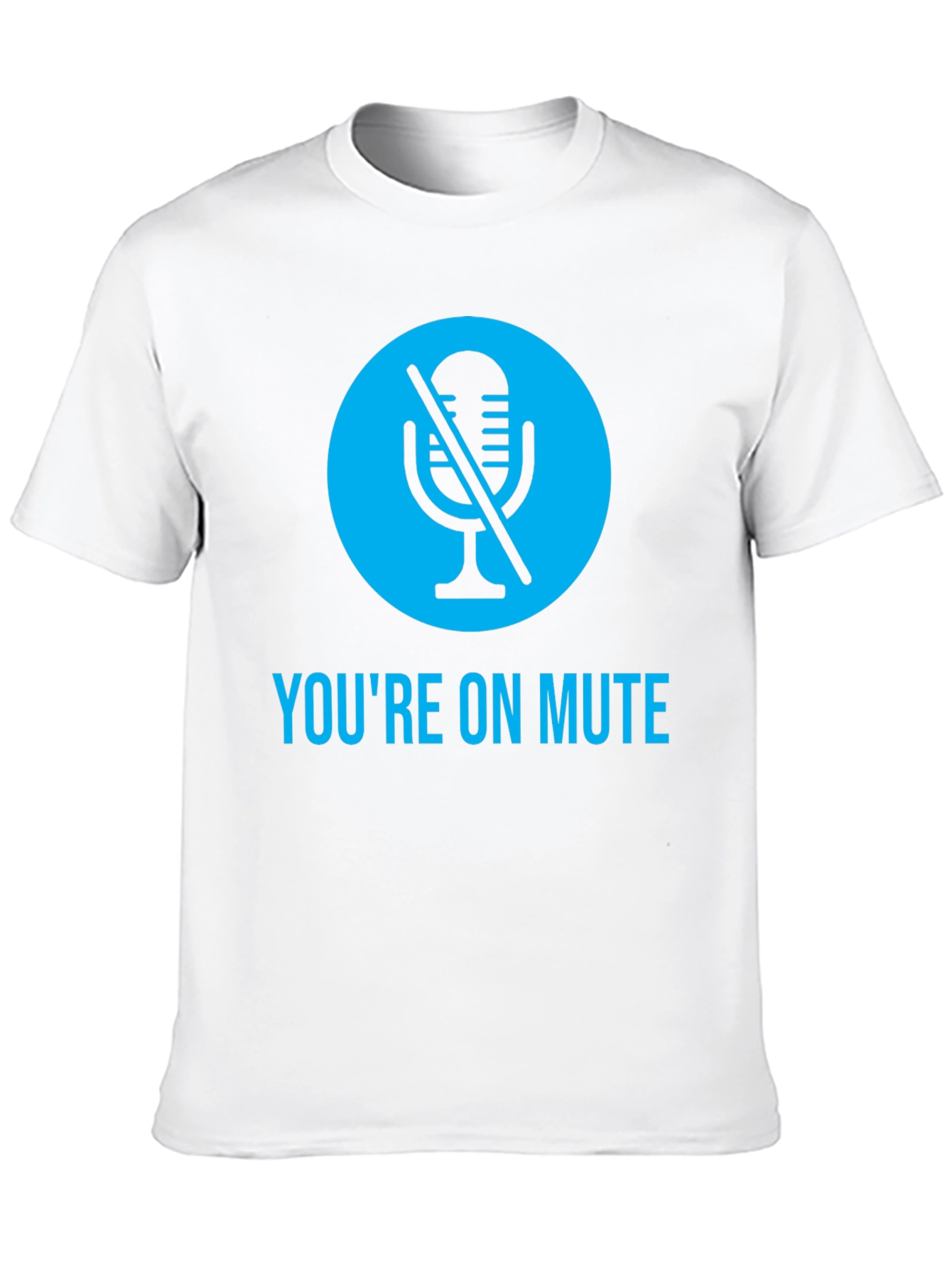Youre On Mute Black Graphic Tee