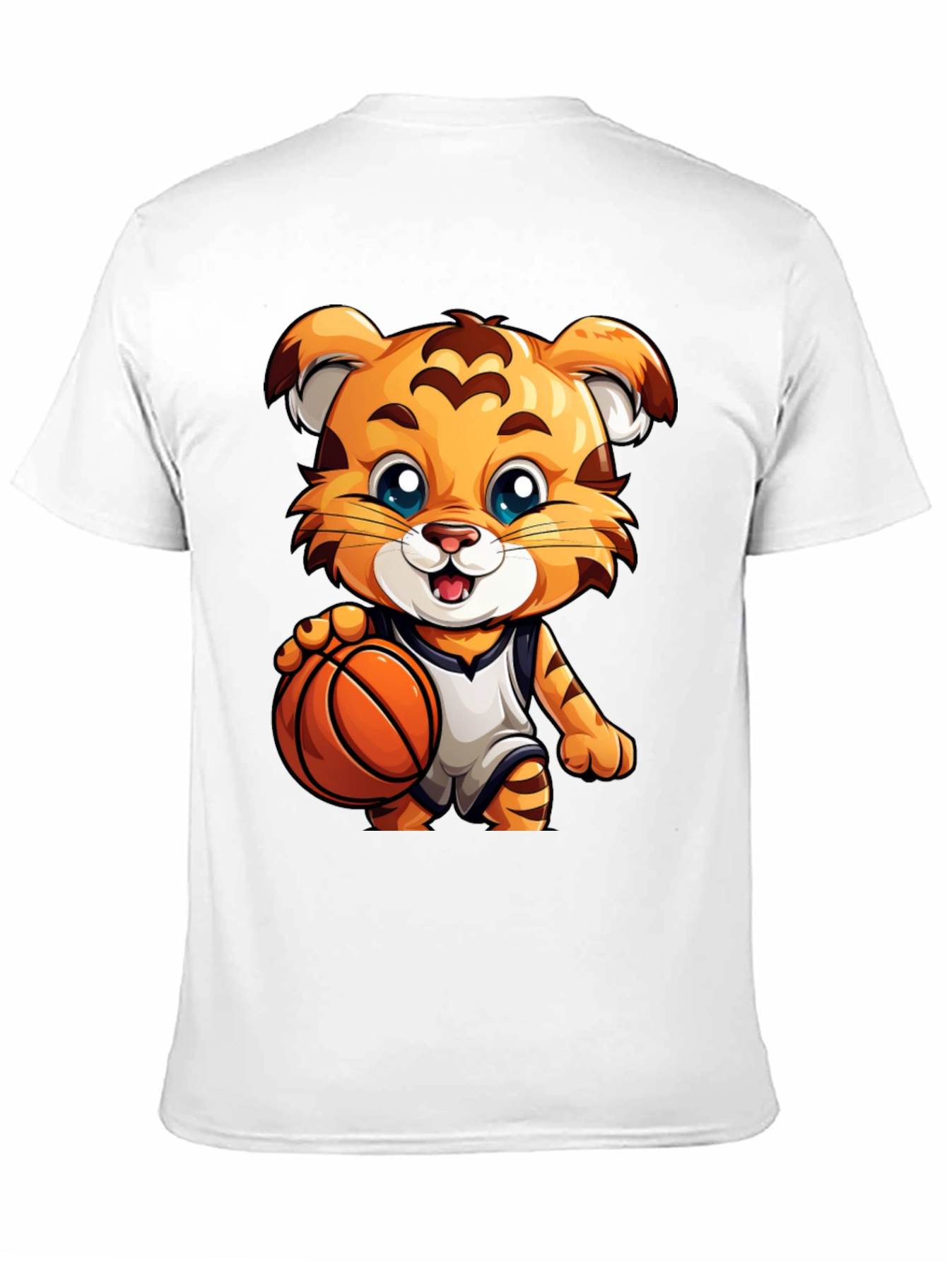 Cool Tiger Basketball T-Shirt