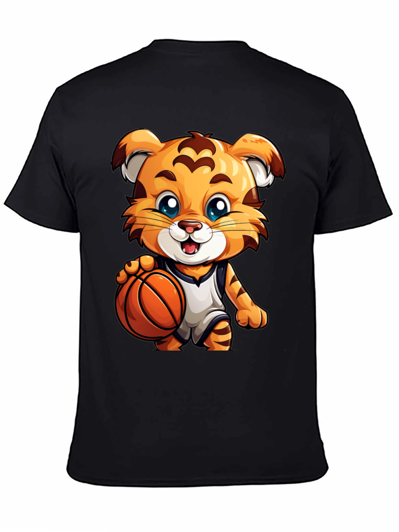 Cool Tiger Basketball T-Shirt
