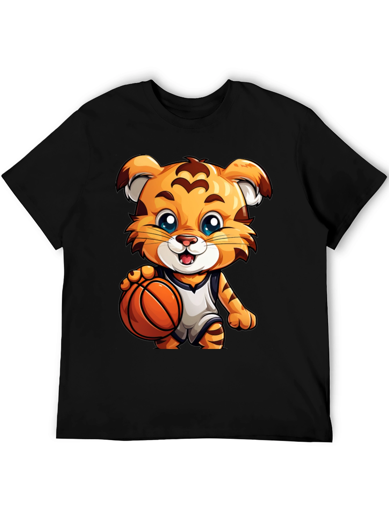 Cool Tiger Basketball T-Shirt