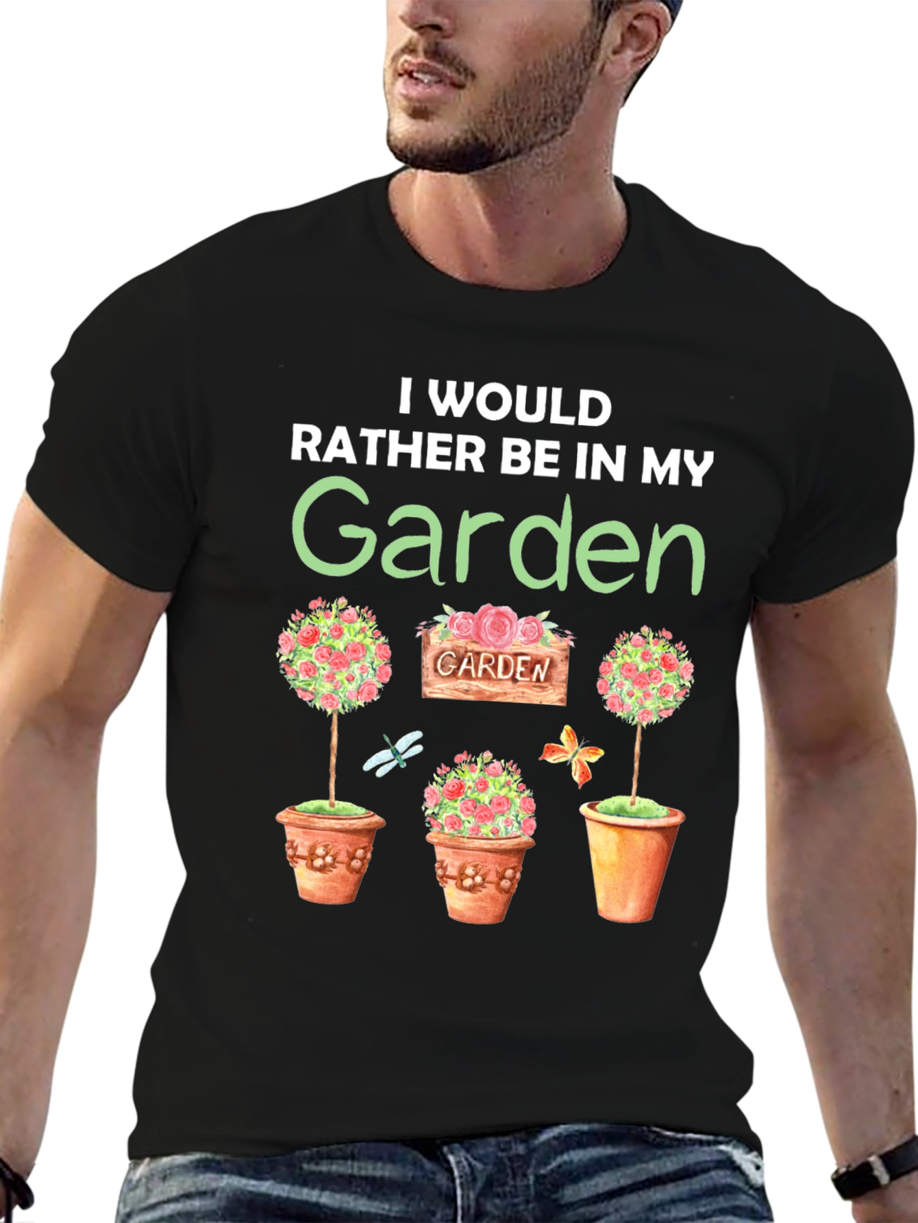 Id Rather Be in My Garden T-Shirt