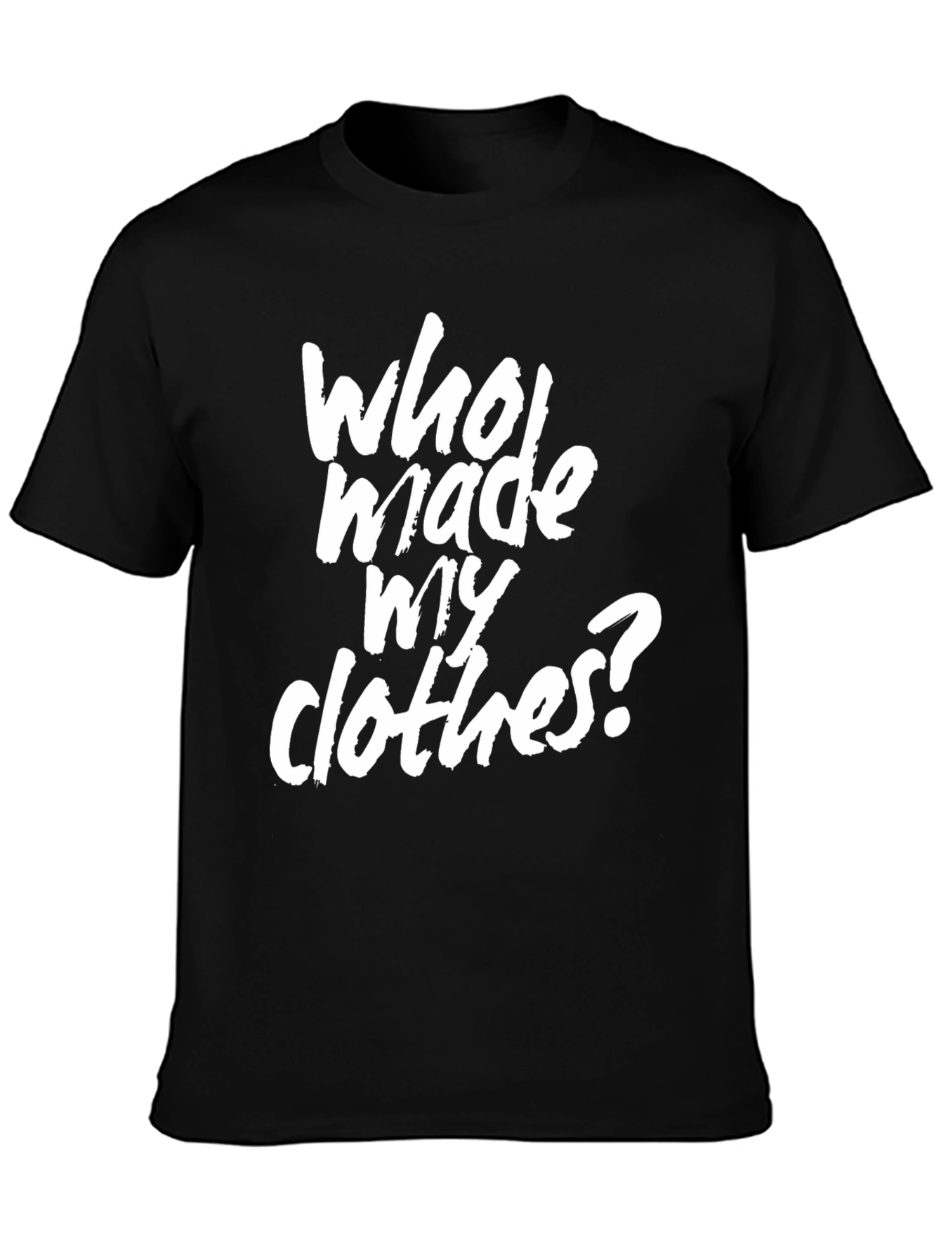 Who Made My Clothes? Graphic Tee