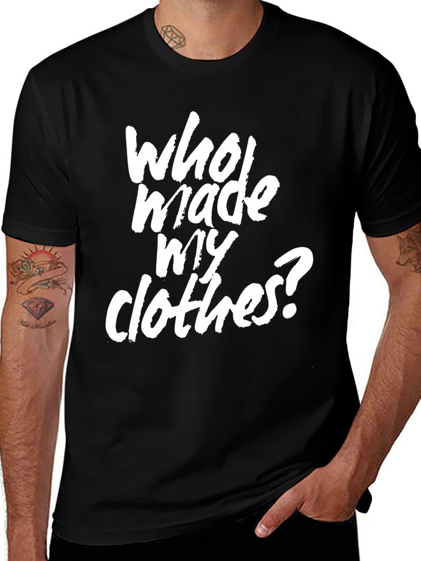 Who Made My Clothes? Graphic Tee