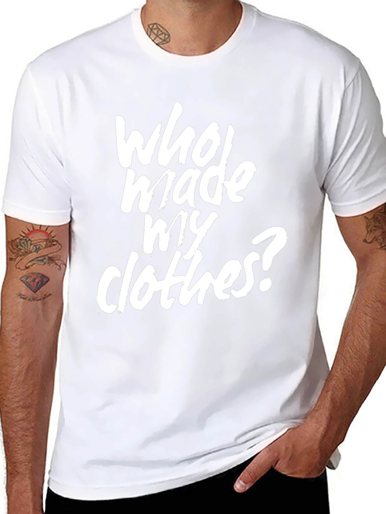 Who Made My Clothes? Graphic Tee