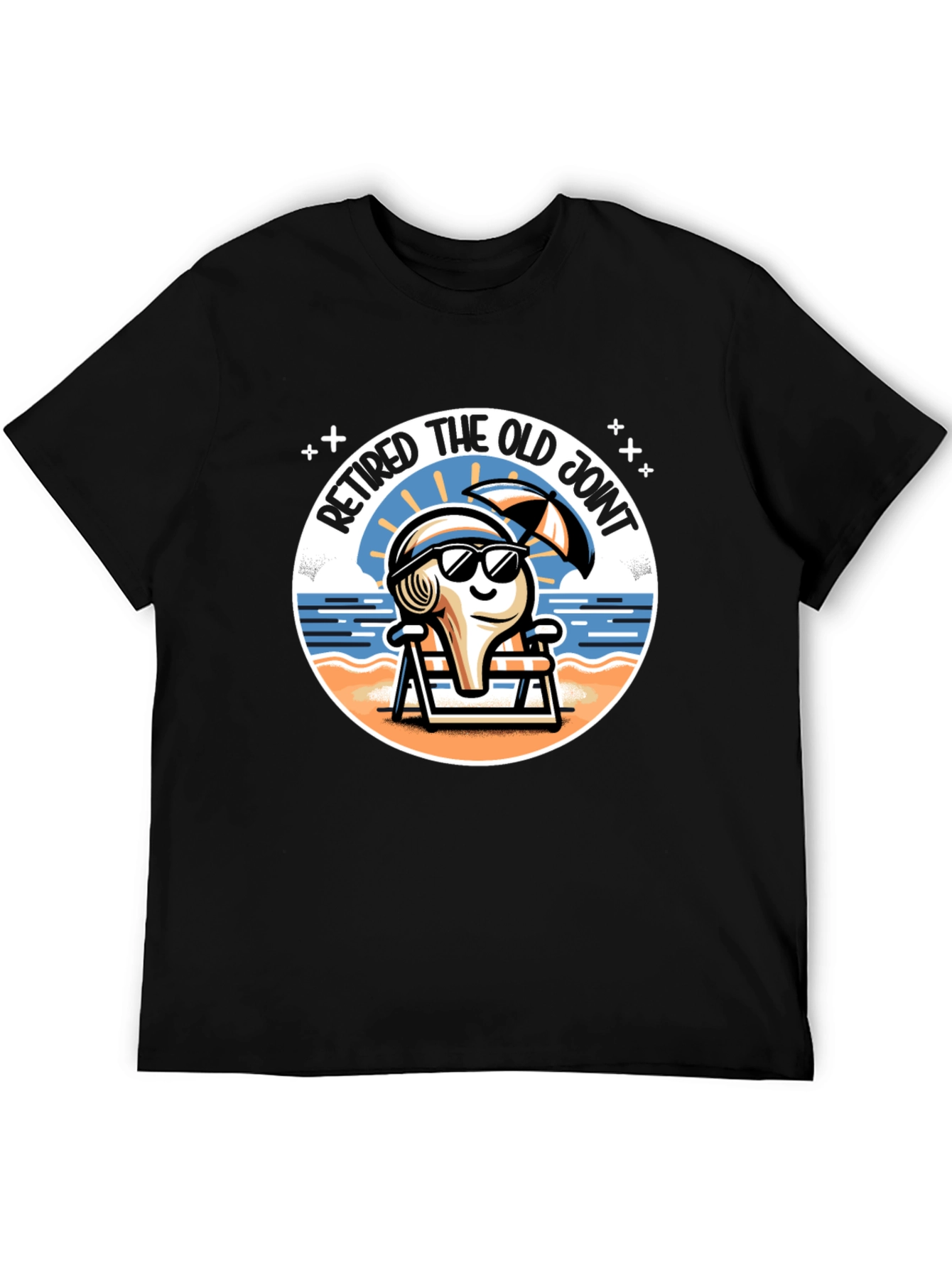 Retired The Old Joint Black T-Shirt