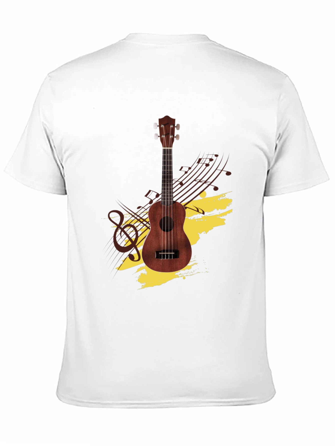 Ukulele Graphic Tee - Music Lovers T-Shirt