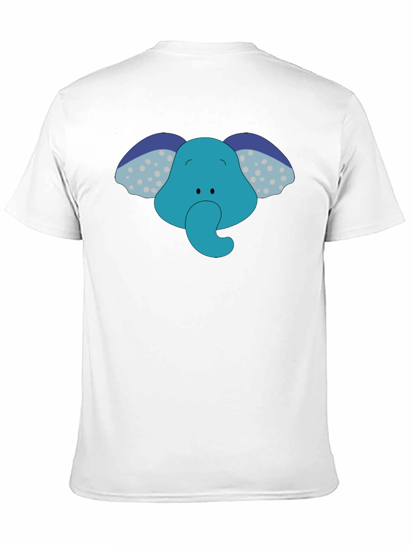 Elephant Graphic Tee - Fun Cartoon Design