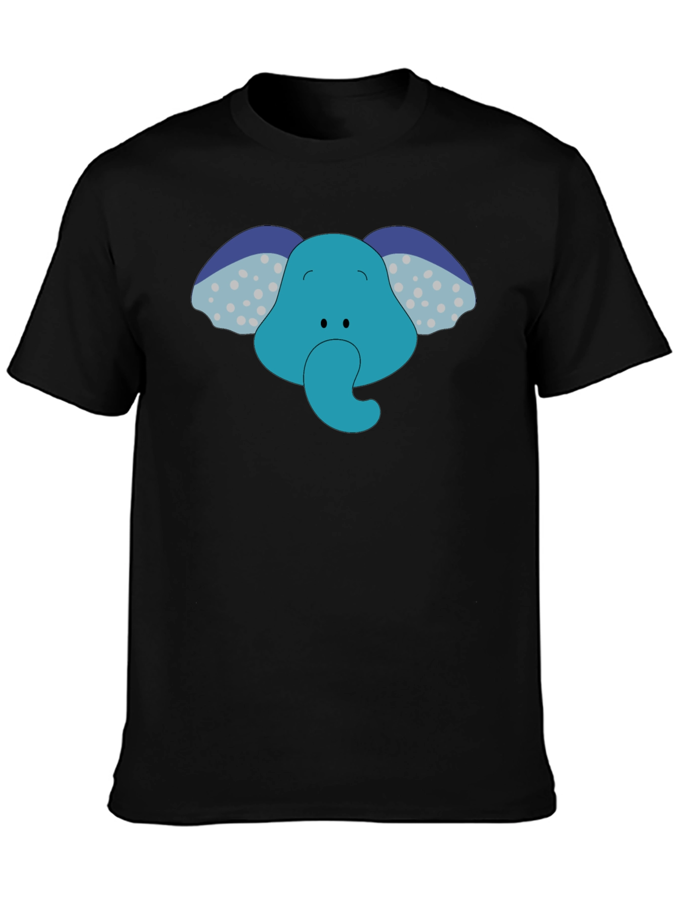 Elephant Graphic Tee - Fun Cartoon Design
