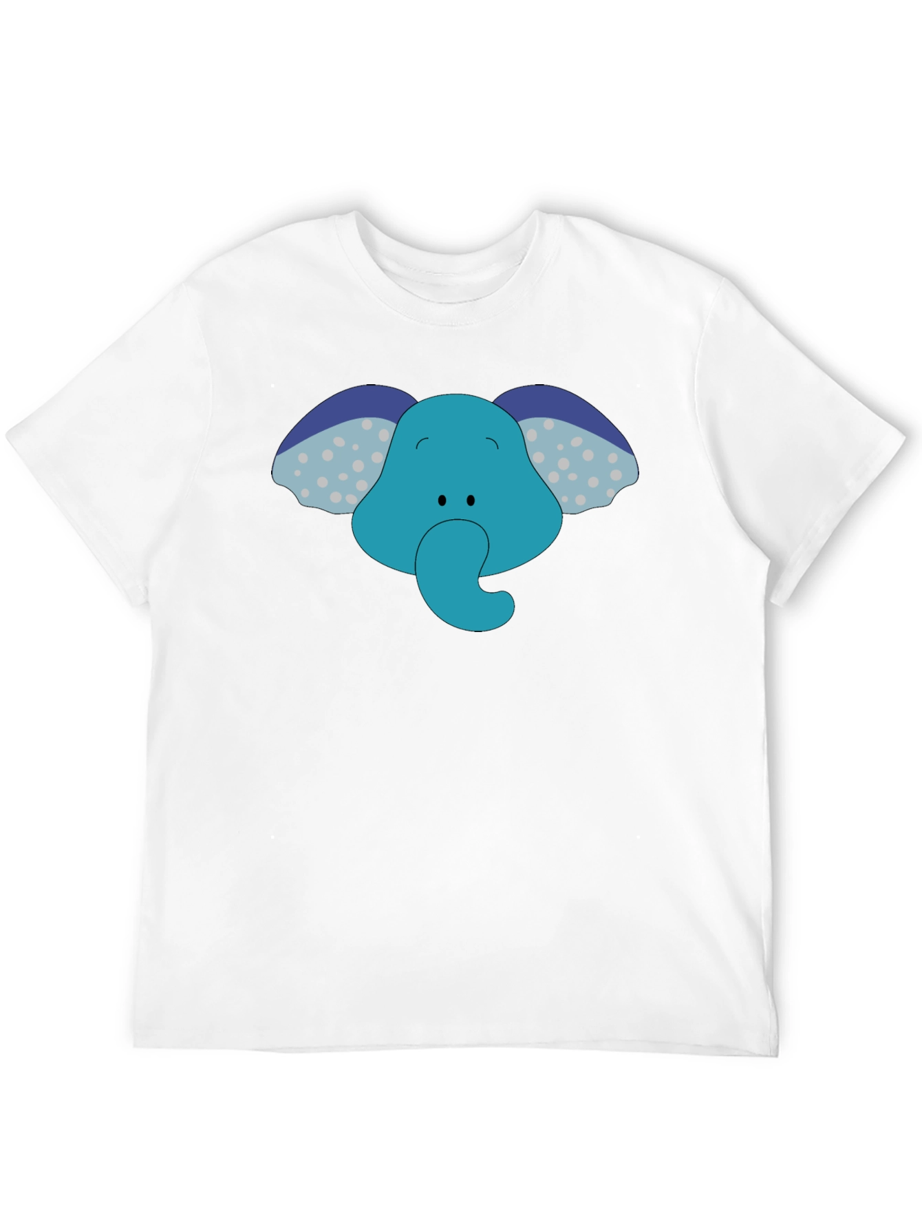 Elephant Graphic Tee - Fun Cartoon Design