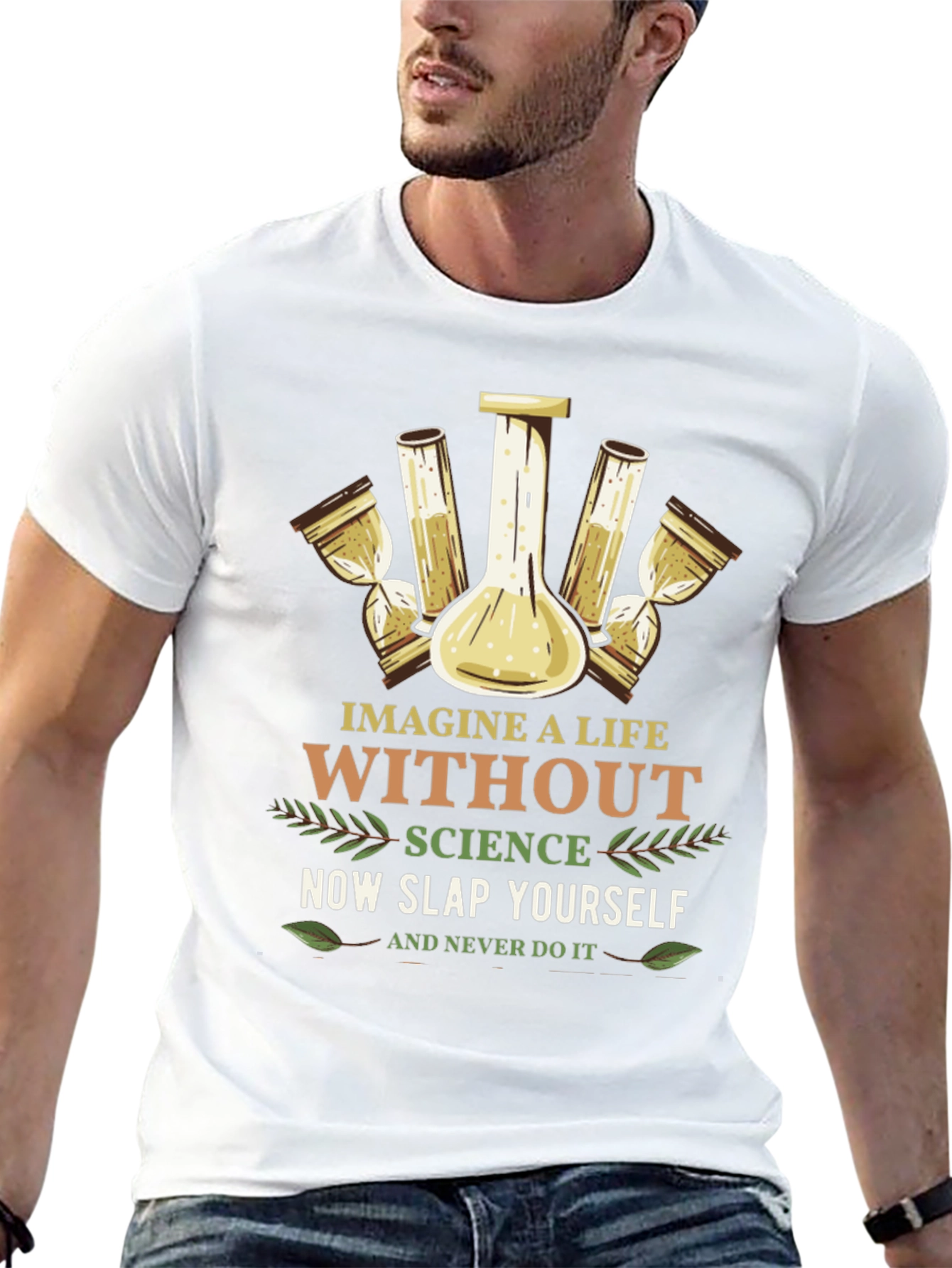Science Graphic Tee: Imagine a Life Without It!