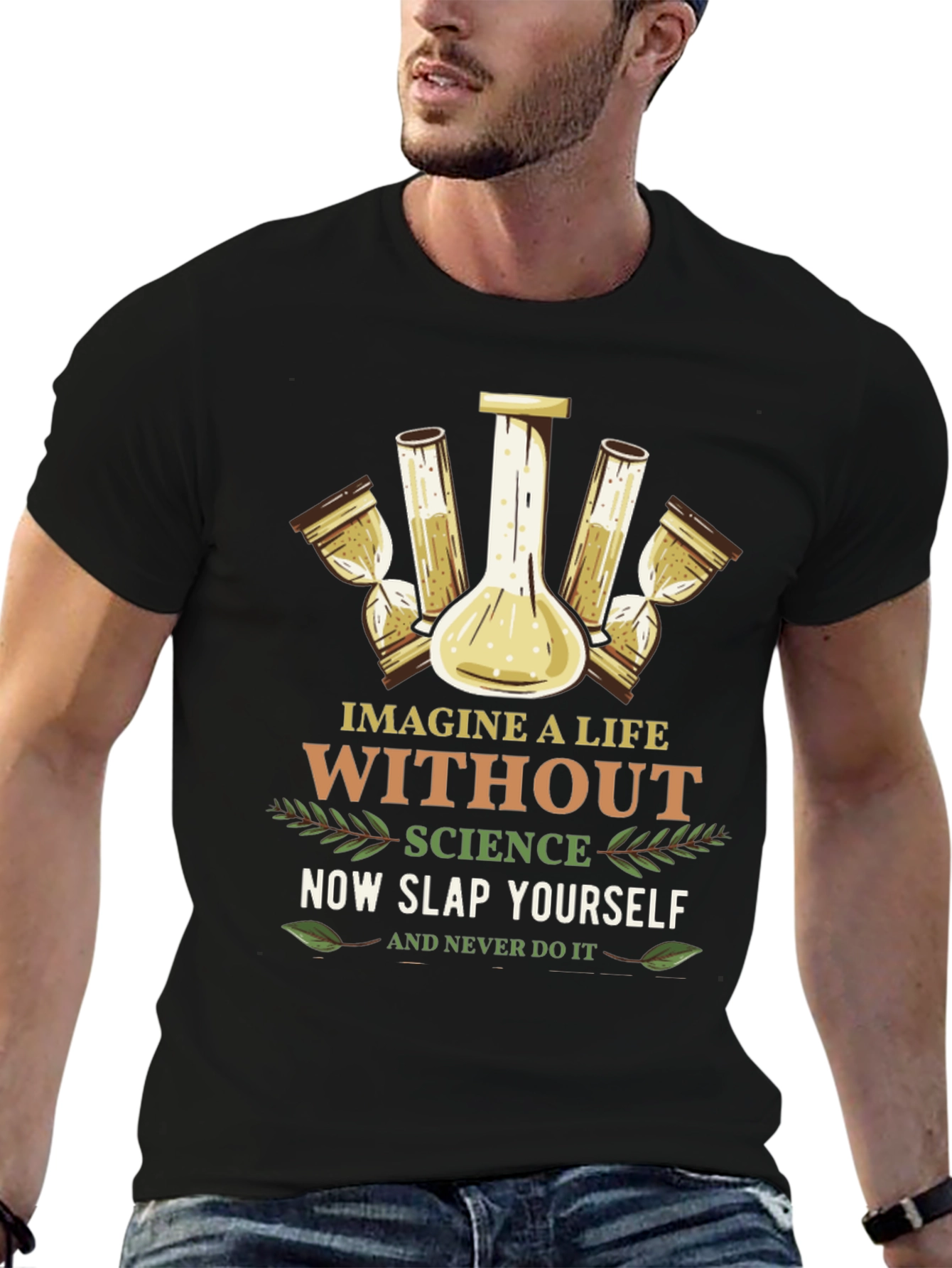 Science Graphic Tee: Imagine a Life Without It!