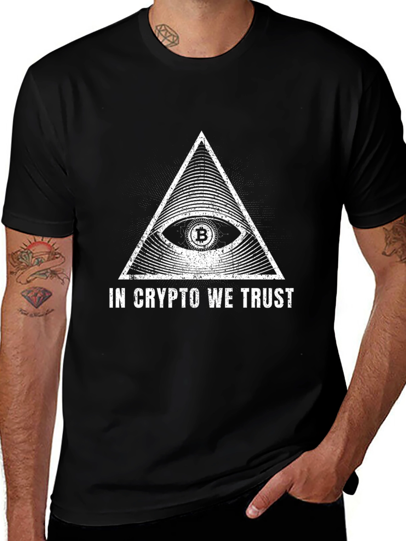 In Crypto We Trust Bitcoin T-Shirt