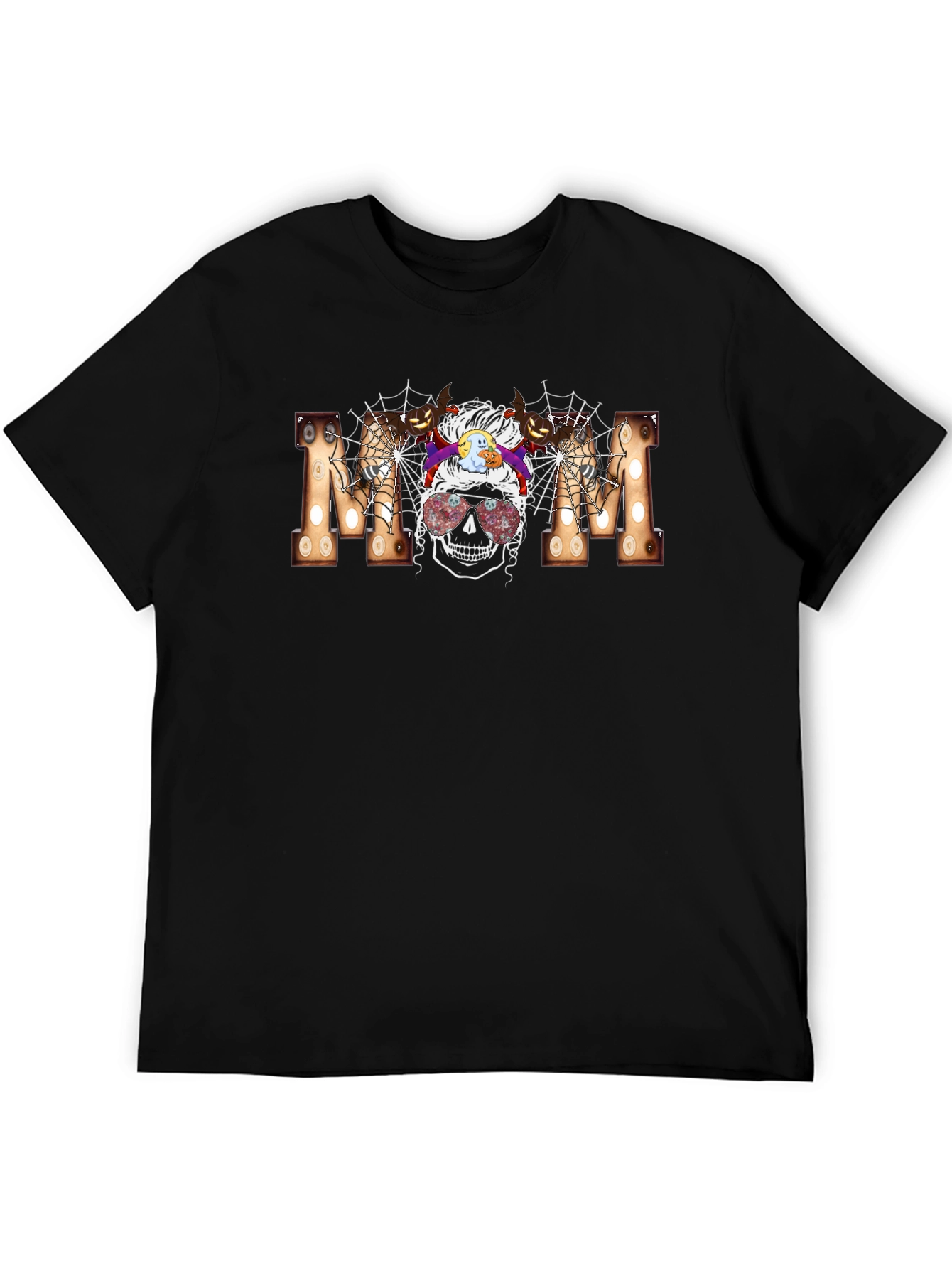 Halloween Mom Skull T-Shirt