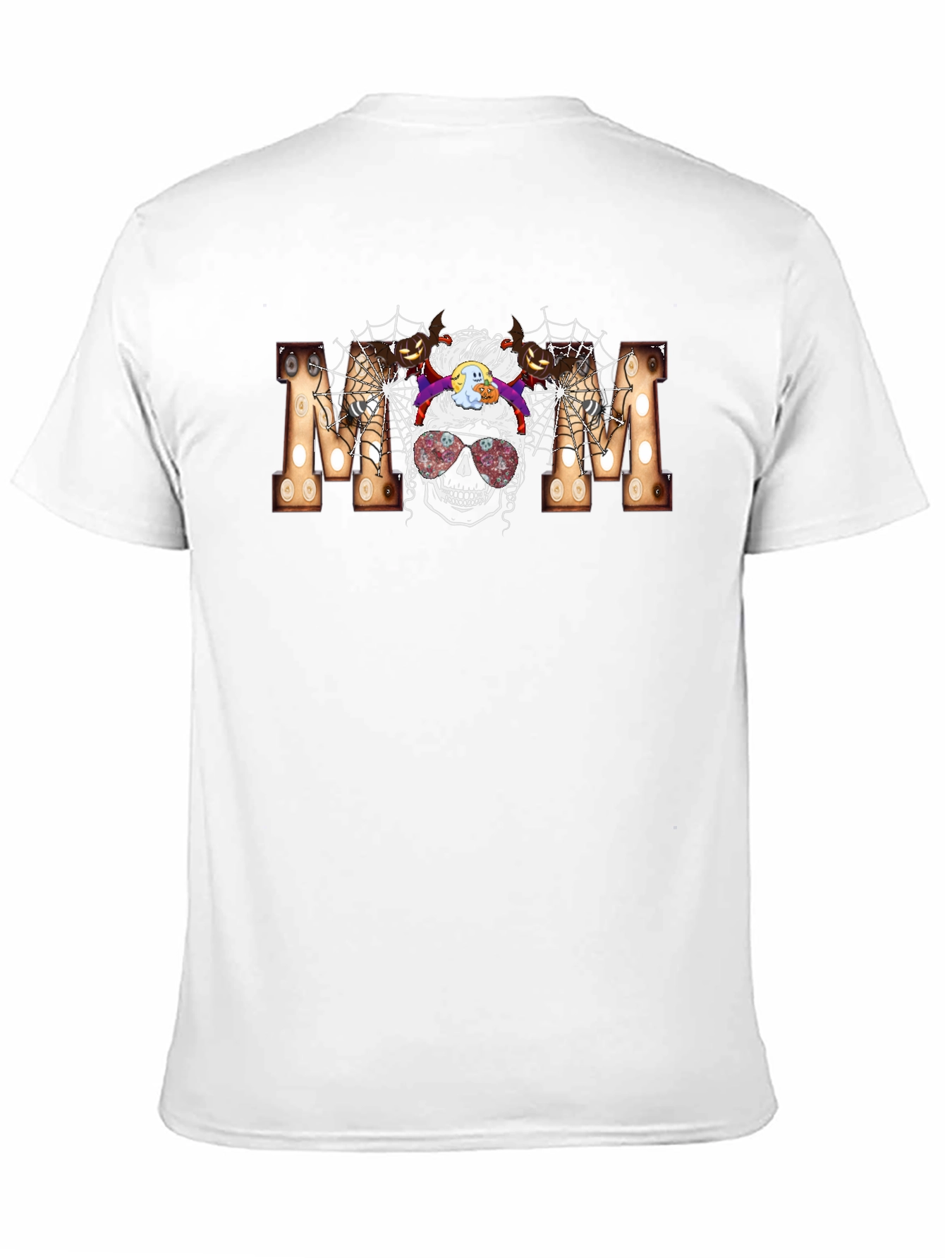 Halloween Mom Skull T-Shirt