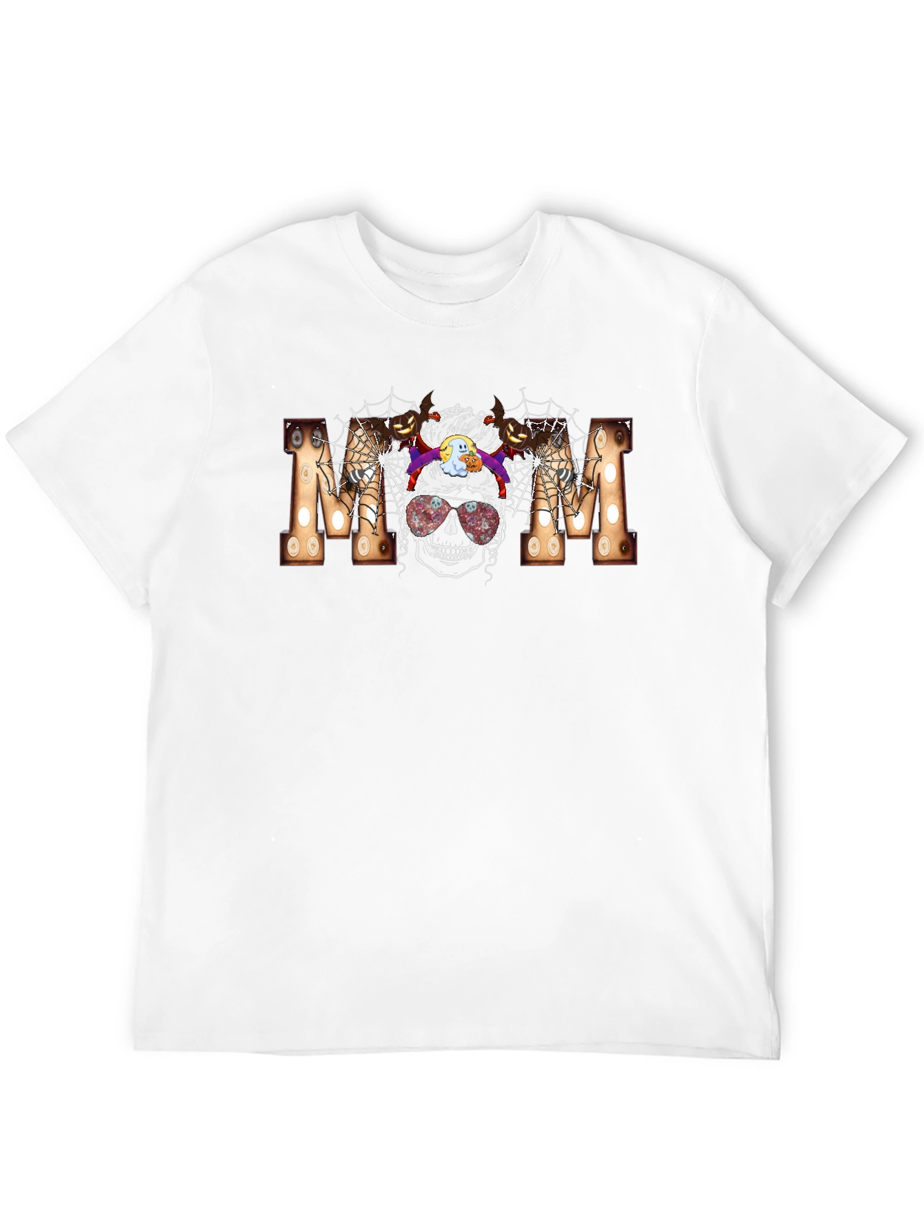 Halloween Mom Skull T-Shirt