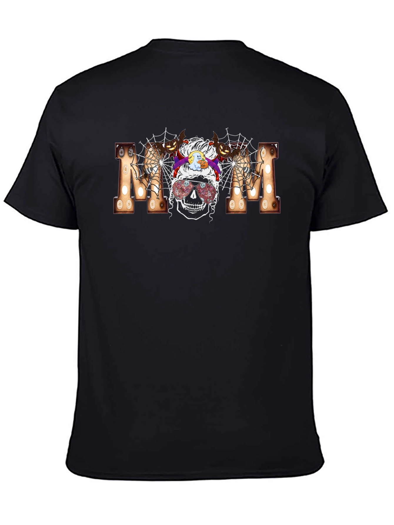 Halloween Mom Skull T-Shirt