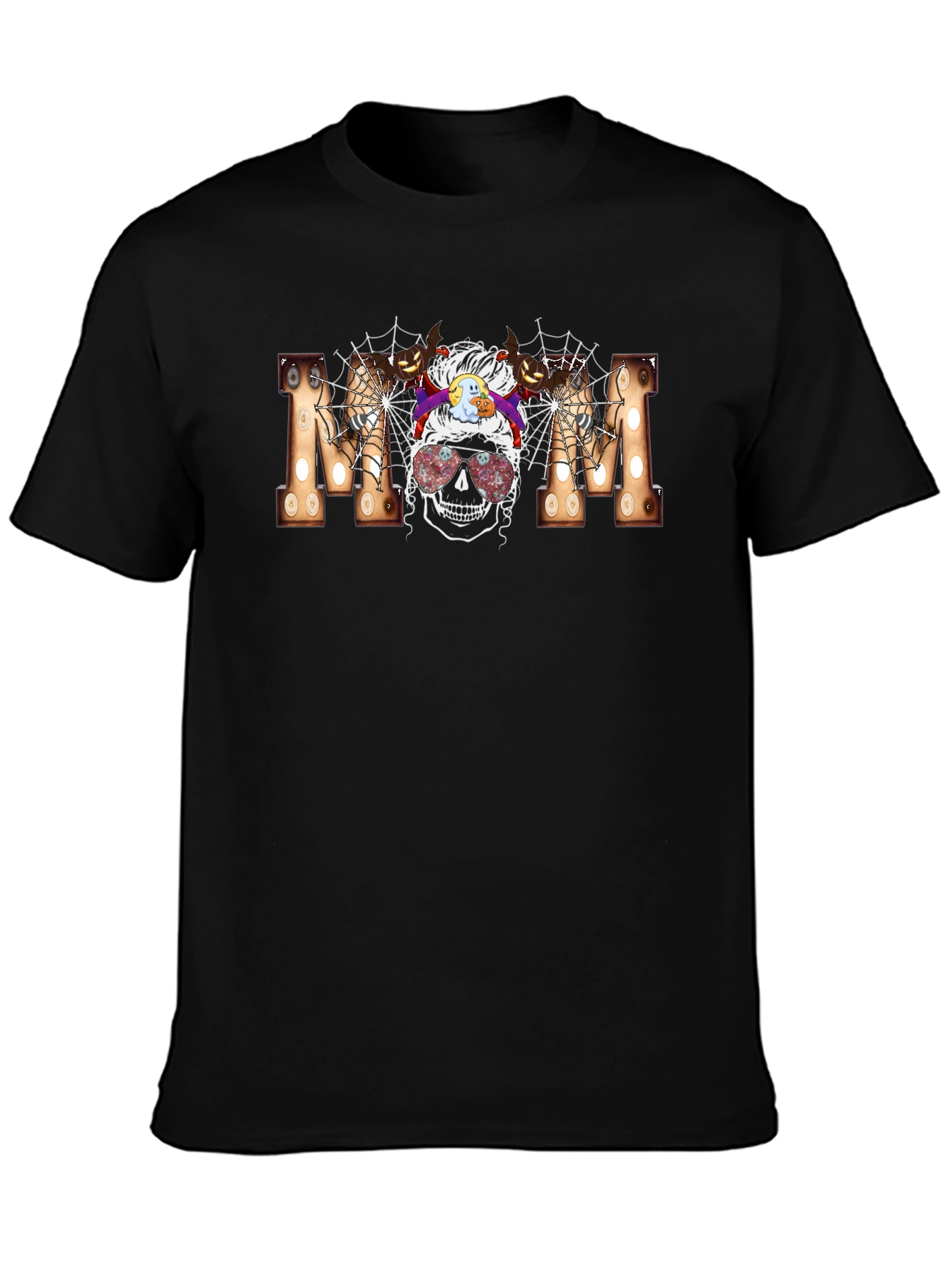 Halloween Mom Skull T-Shirt
