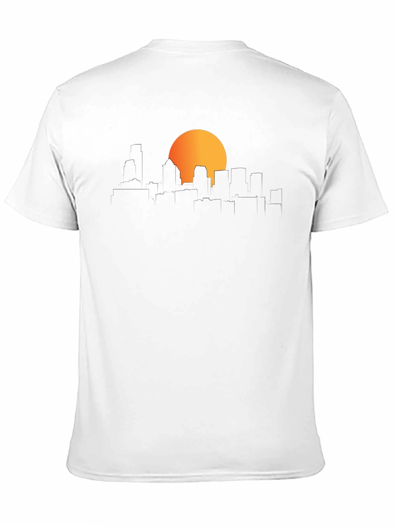 Cityscape Sunset T-Shirt - Urban Style Tee