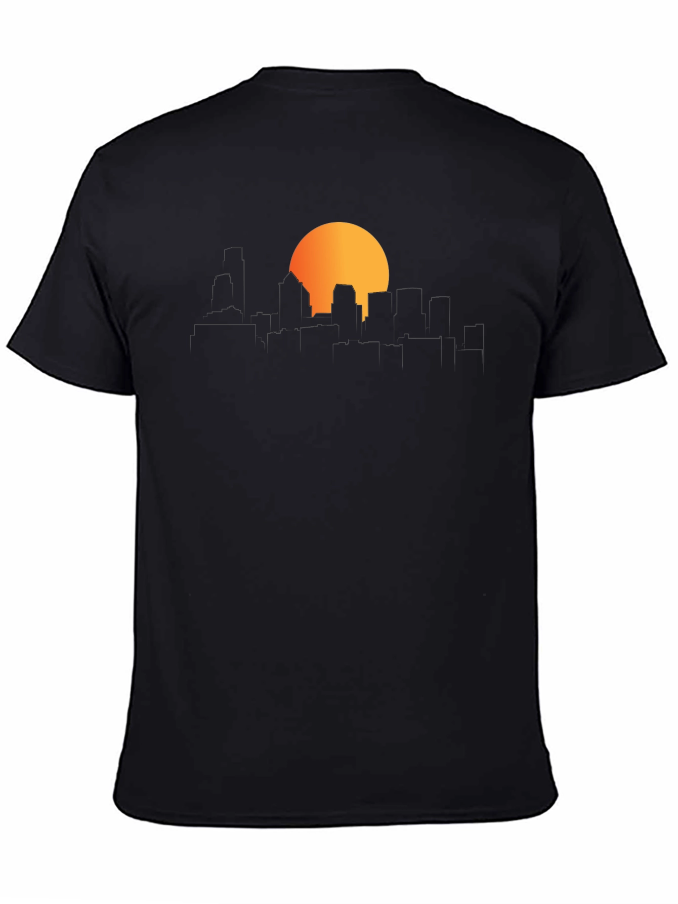 Cityscape Sunset T-Shirt - Urban Style Tee