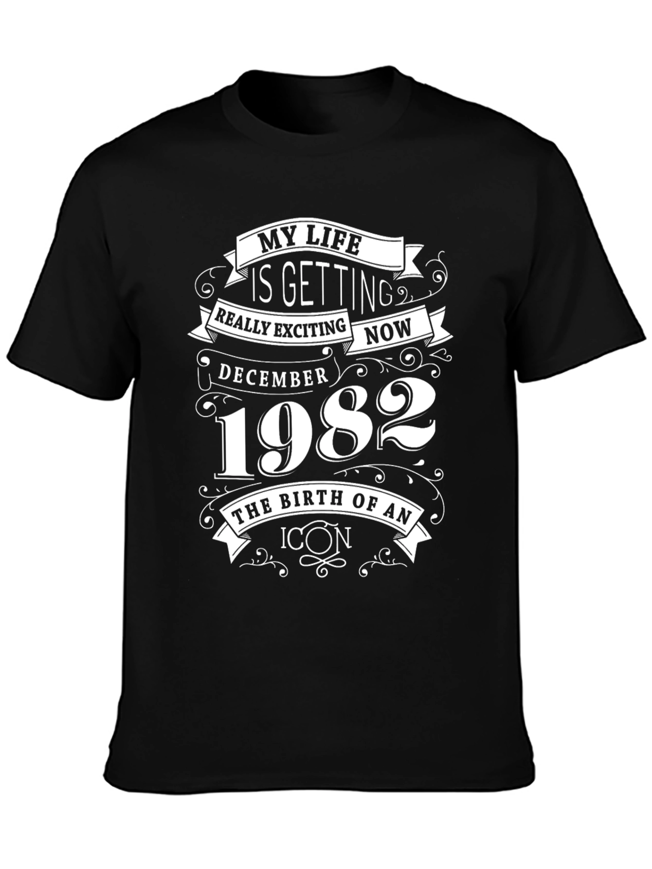 December 1982 The Birth Of An Icon Graphic T-Shirt