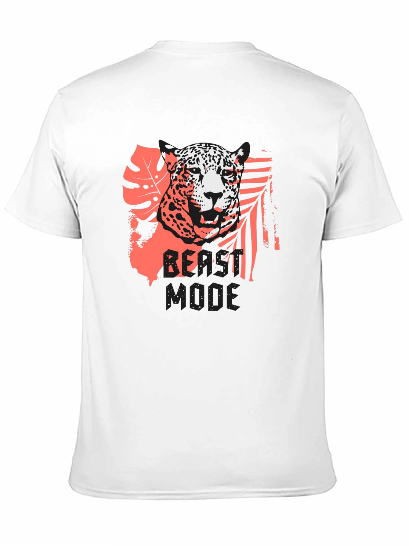 Jaguar Graphic Print Black T-Shirt
