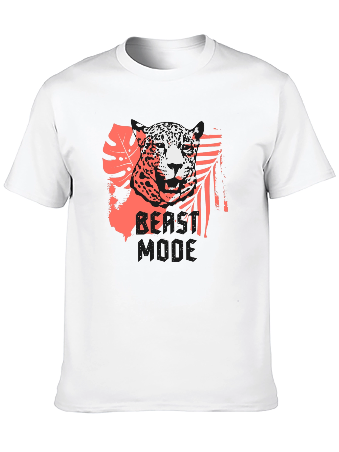 Jaguar Graphic Print Black T-Shirt
