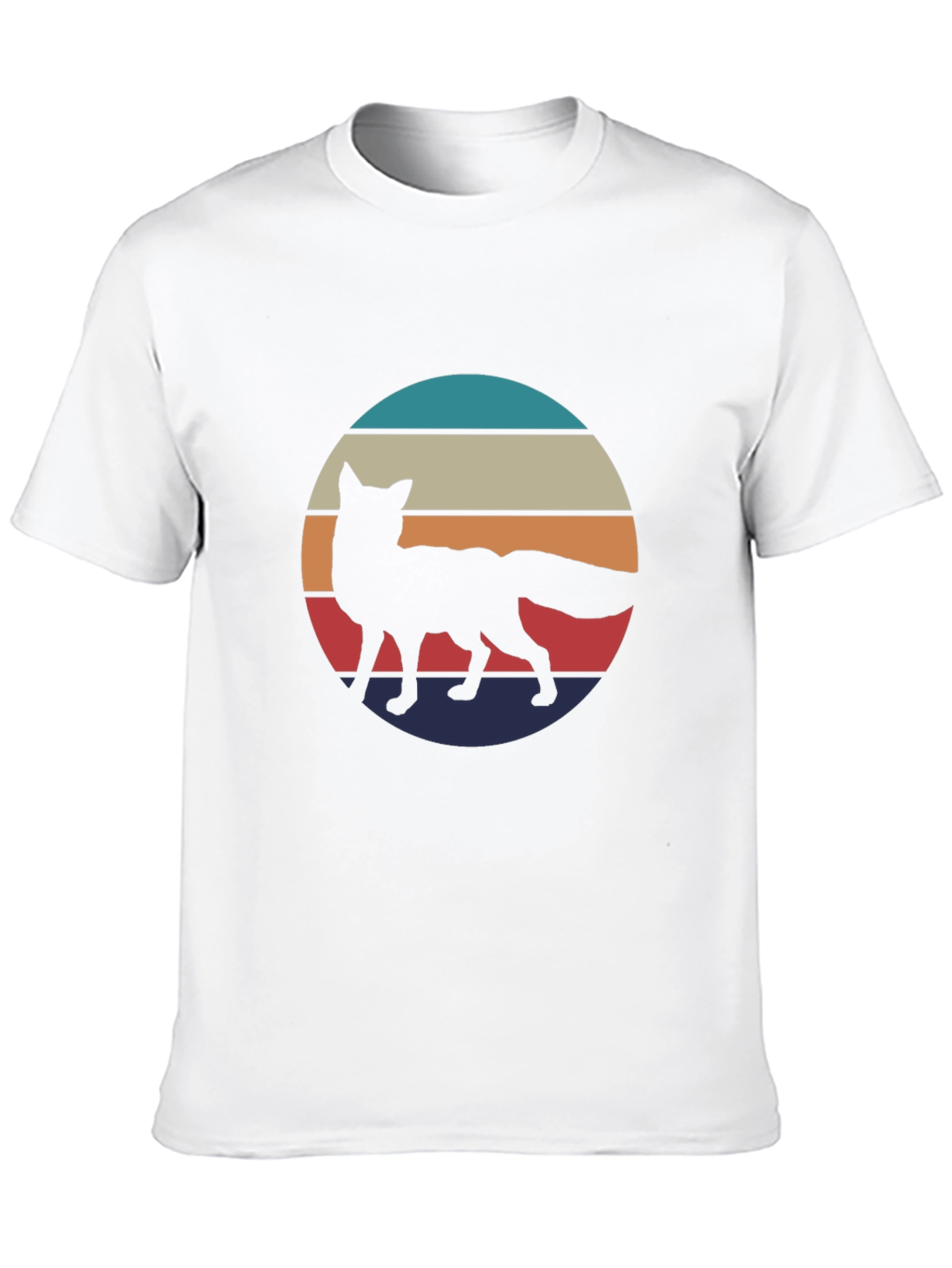Retro Fox Silhouette Tee