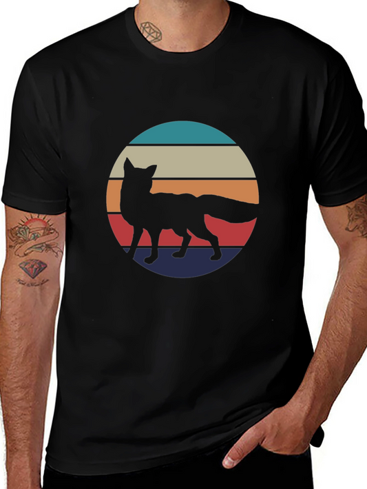 Retro Fox Silhouette Tee