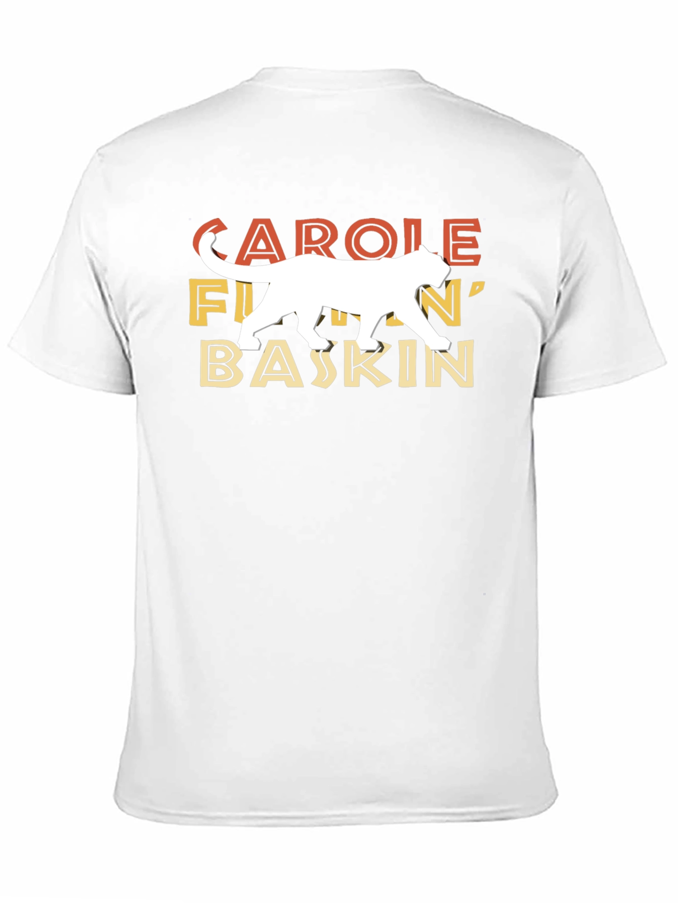 Carole F***in Baskin Tiger Graphic T-Shirt